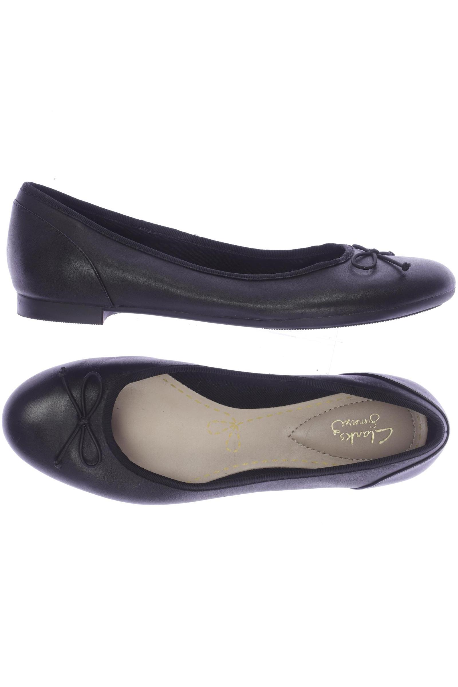 

Clarks Damen Ballerinas, schwarz, Gr. 39
