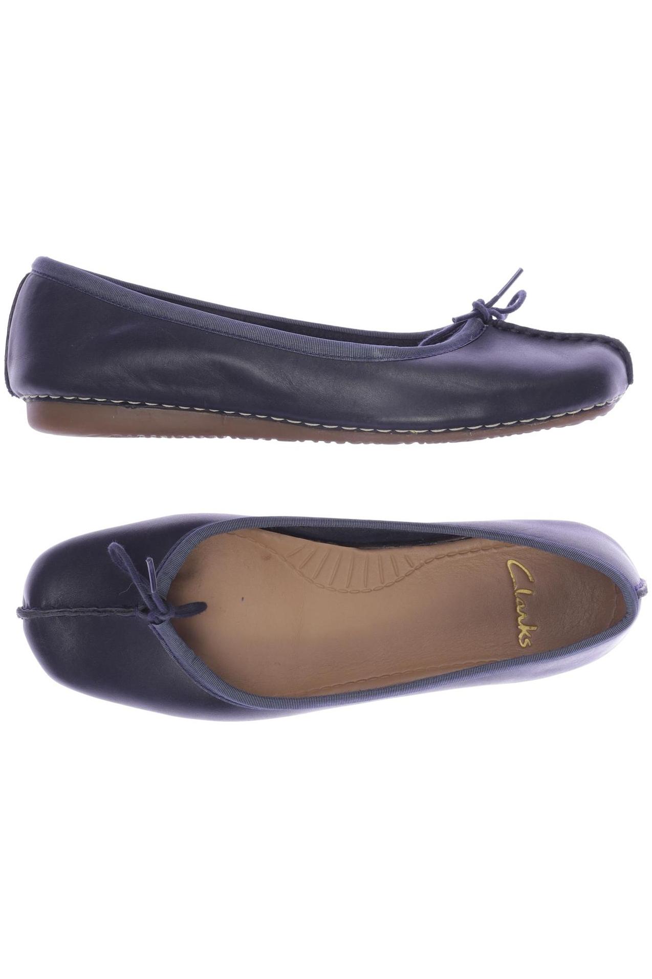 

Clarks Damen Ballerinas, marineblau, Gr. 6