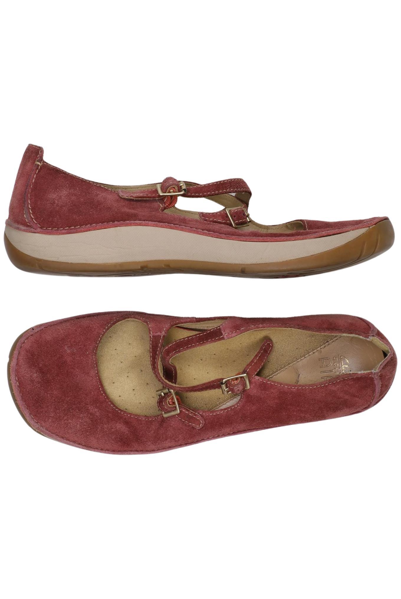 

Clarks Damen Ballerinas, rot, Gr. 7