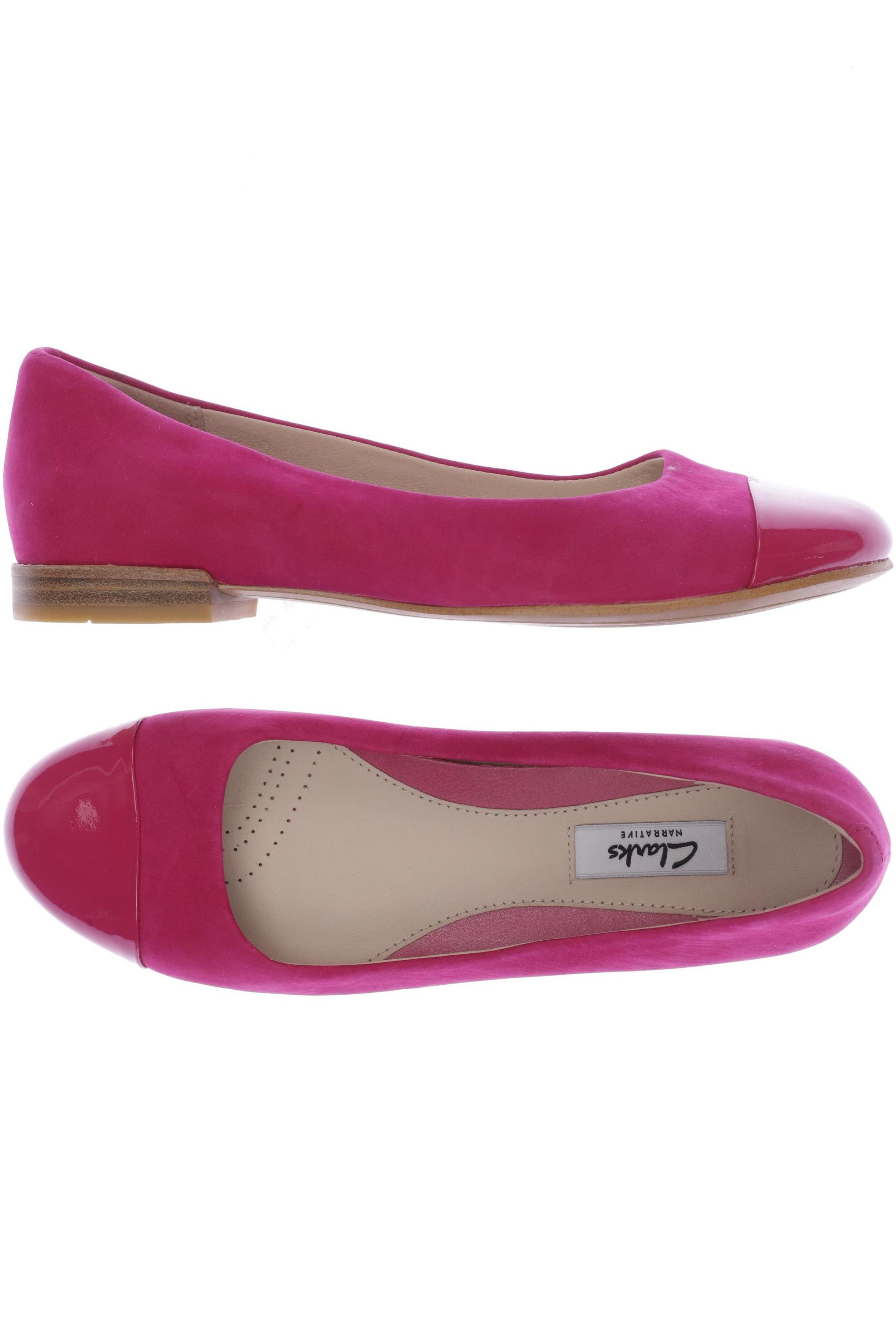 

Clarks Damen Ballerinas, pink, Gr. 37.5