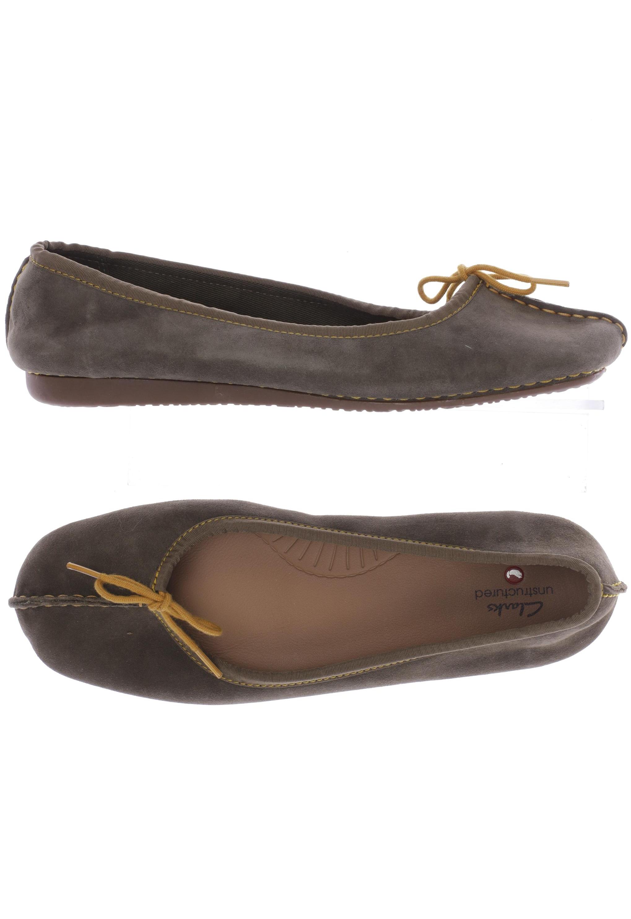 

Clarks Damen Ballerinas, grün, Gr. 40