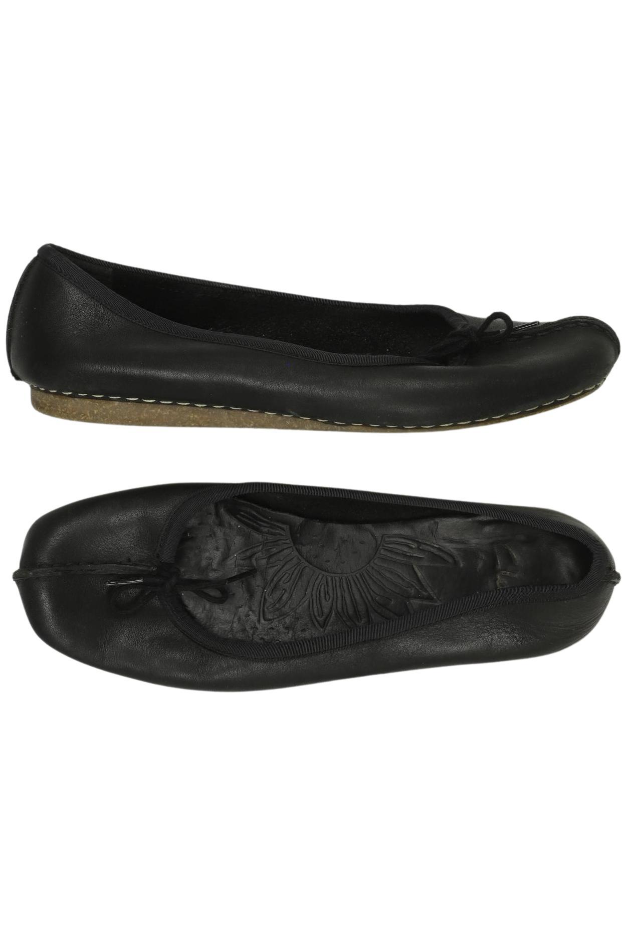 

Clarks Damen Ballerinas, schwarz, Gr. 5.5