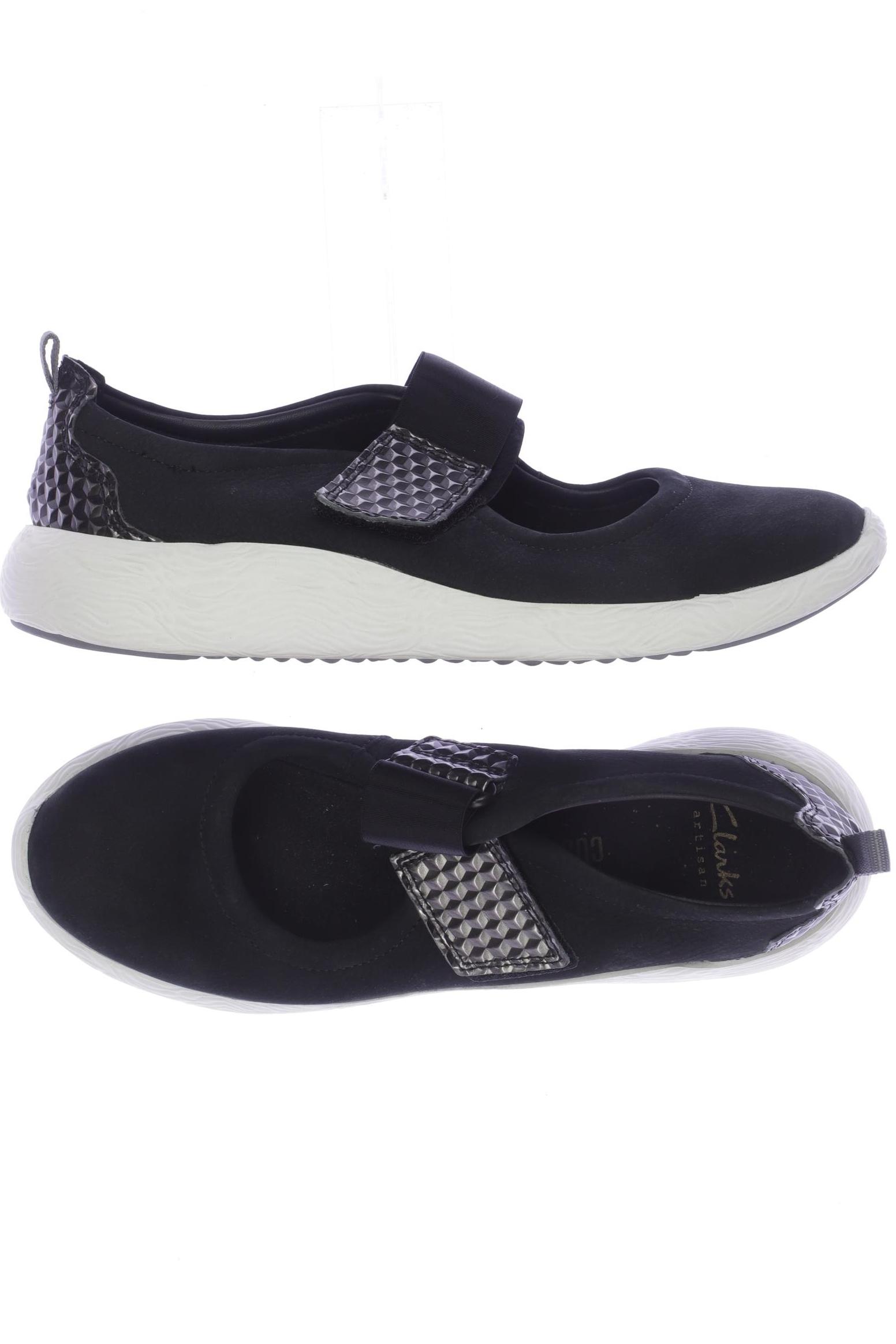 

Clarks Damen Ballerinas, schwarz, Gr. 39.5