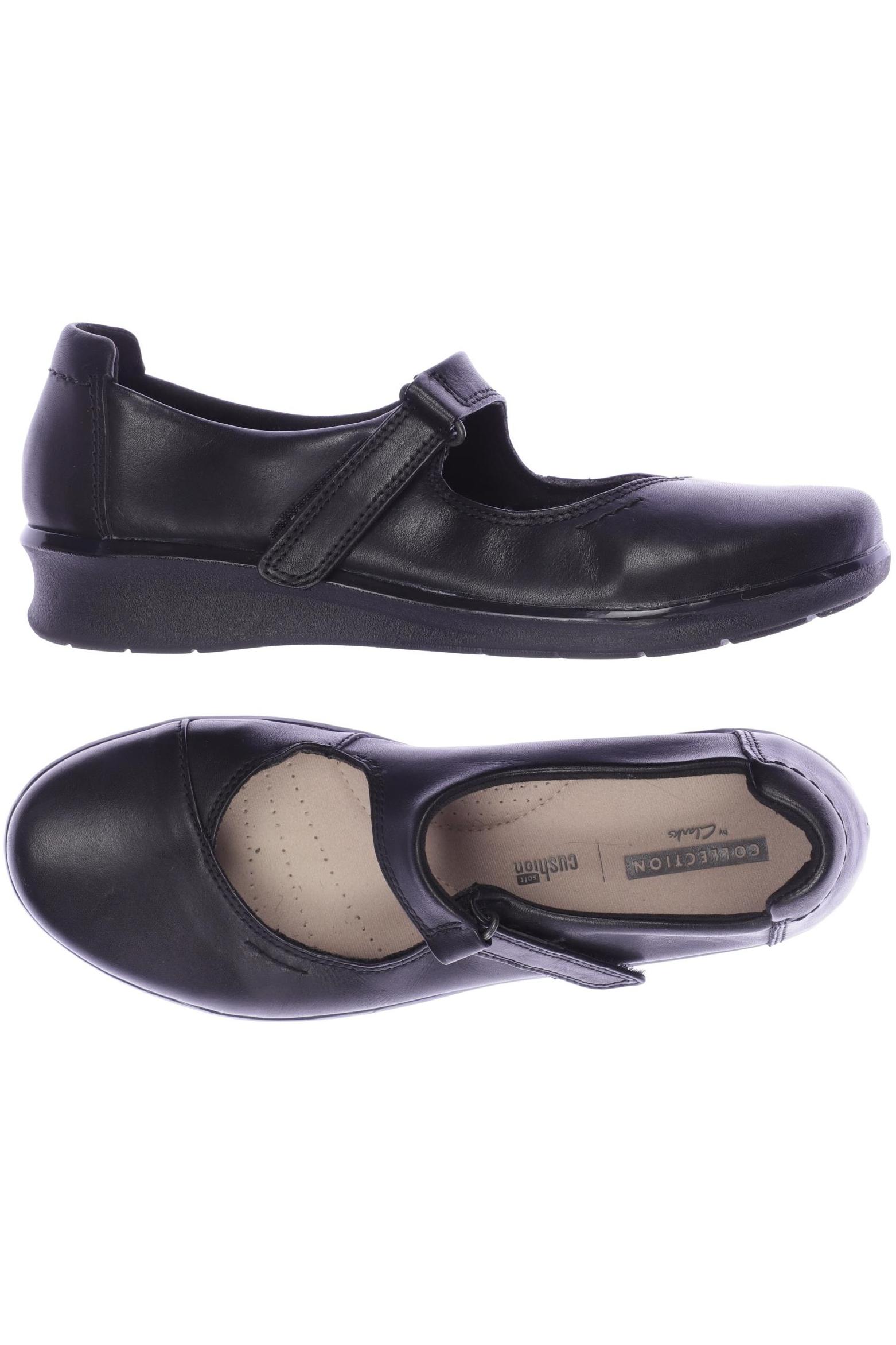 

Clarks Damen Ballerinas, schwarz, Gr. 38