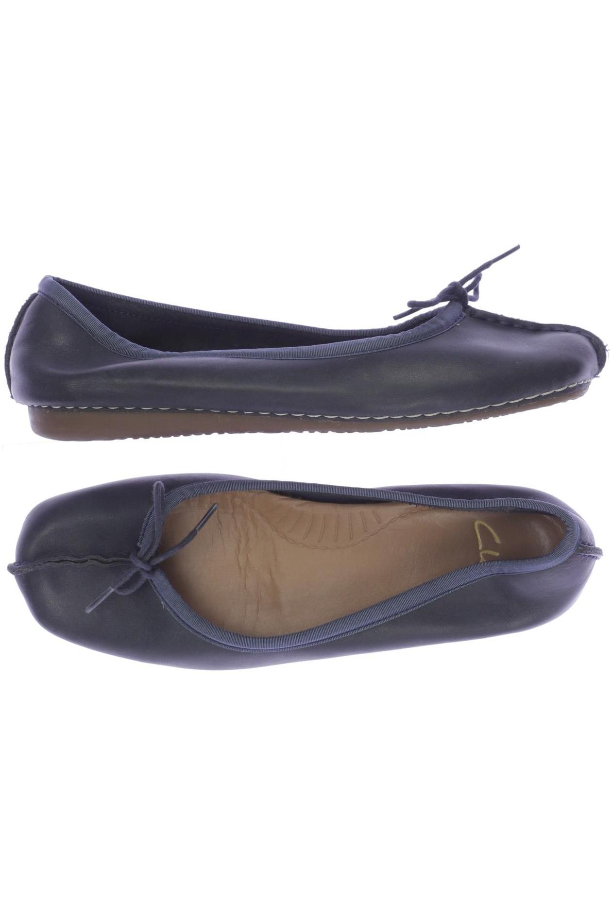 

Clarks Damen Ballerinas, marineblau, Gr. 5
