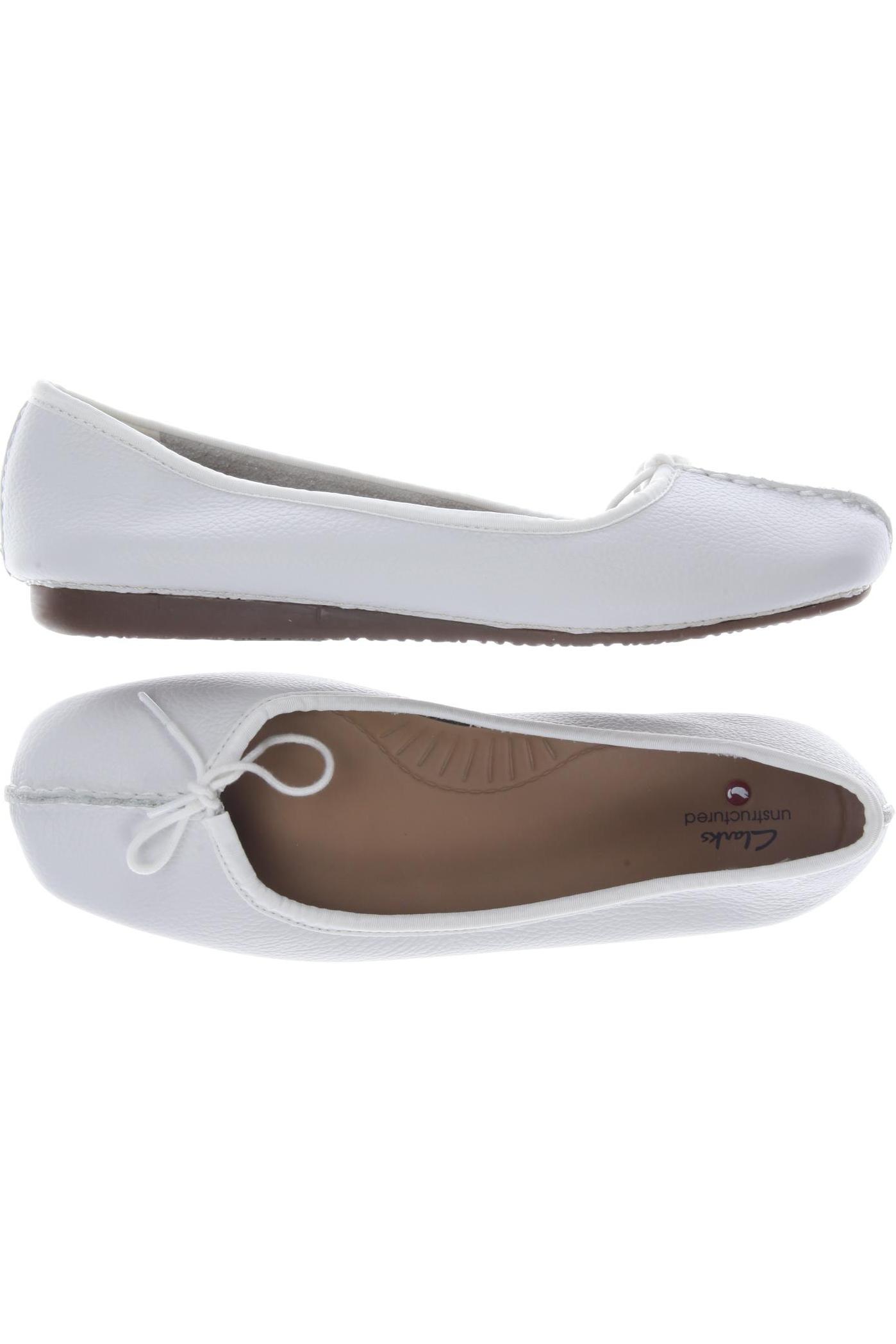 

Clarks Damen Ballerinas, weiß