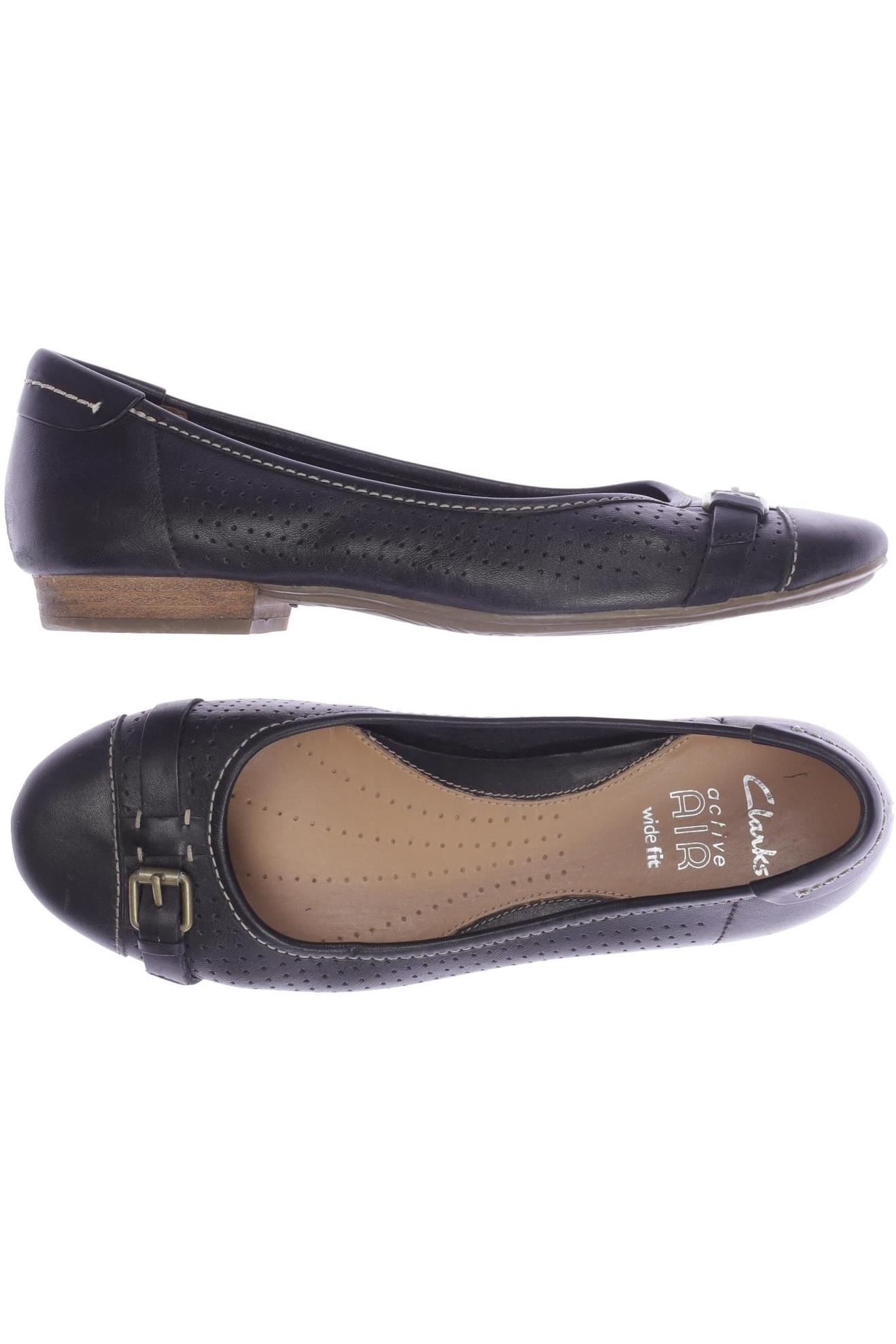 

Clarks Damen Ballerinas, schwarz
