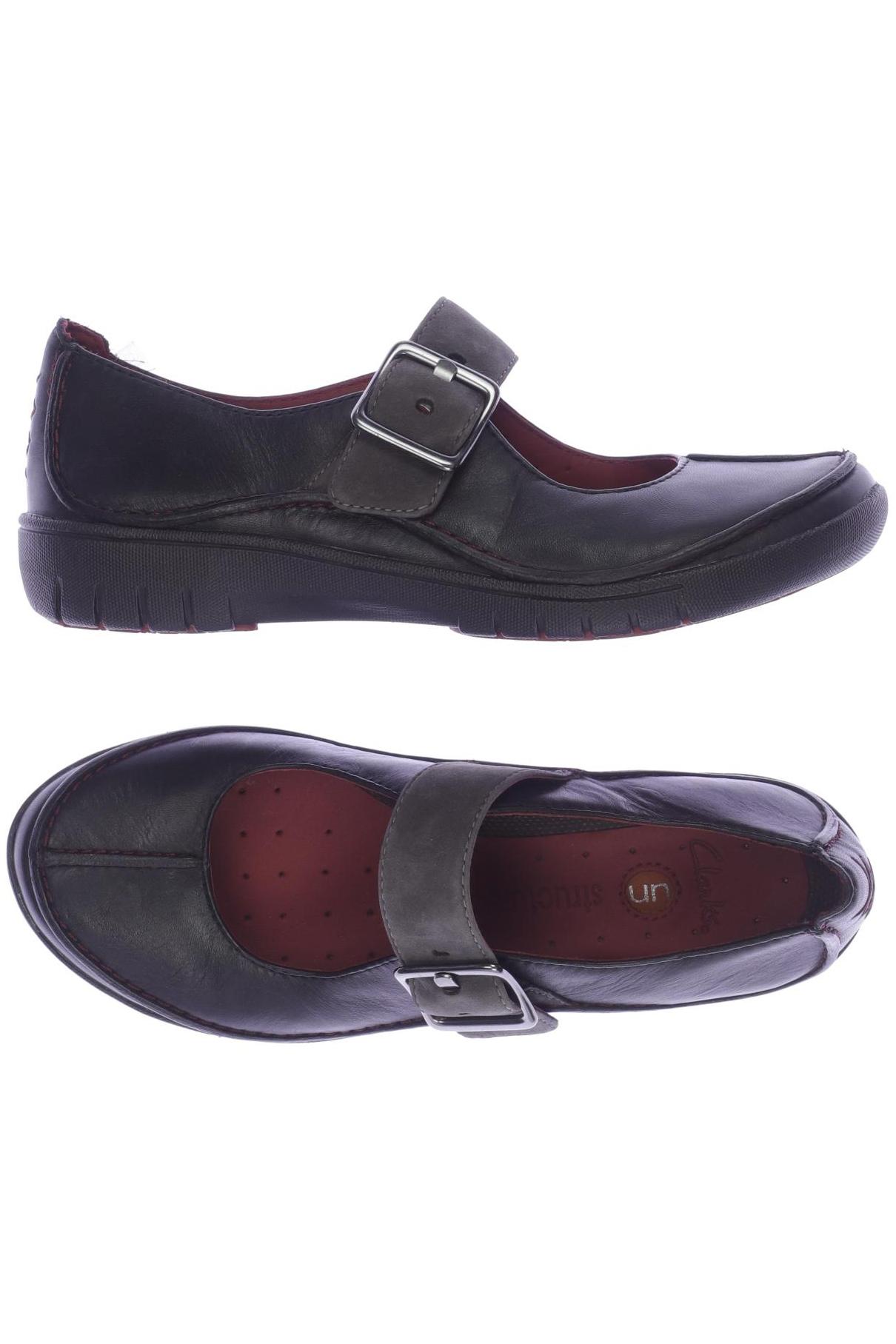 

Clarks Damen Ballerinas, schwarz, Gr. 4