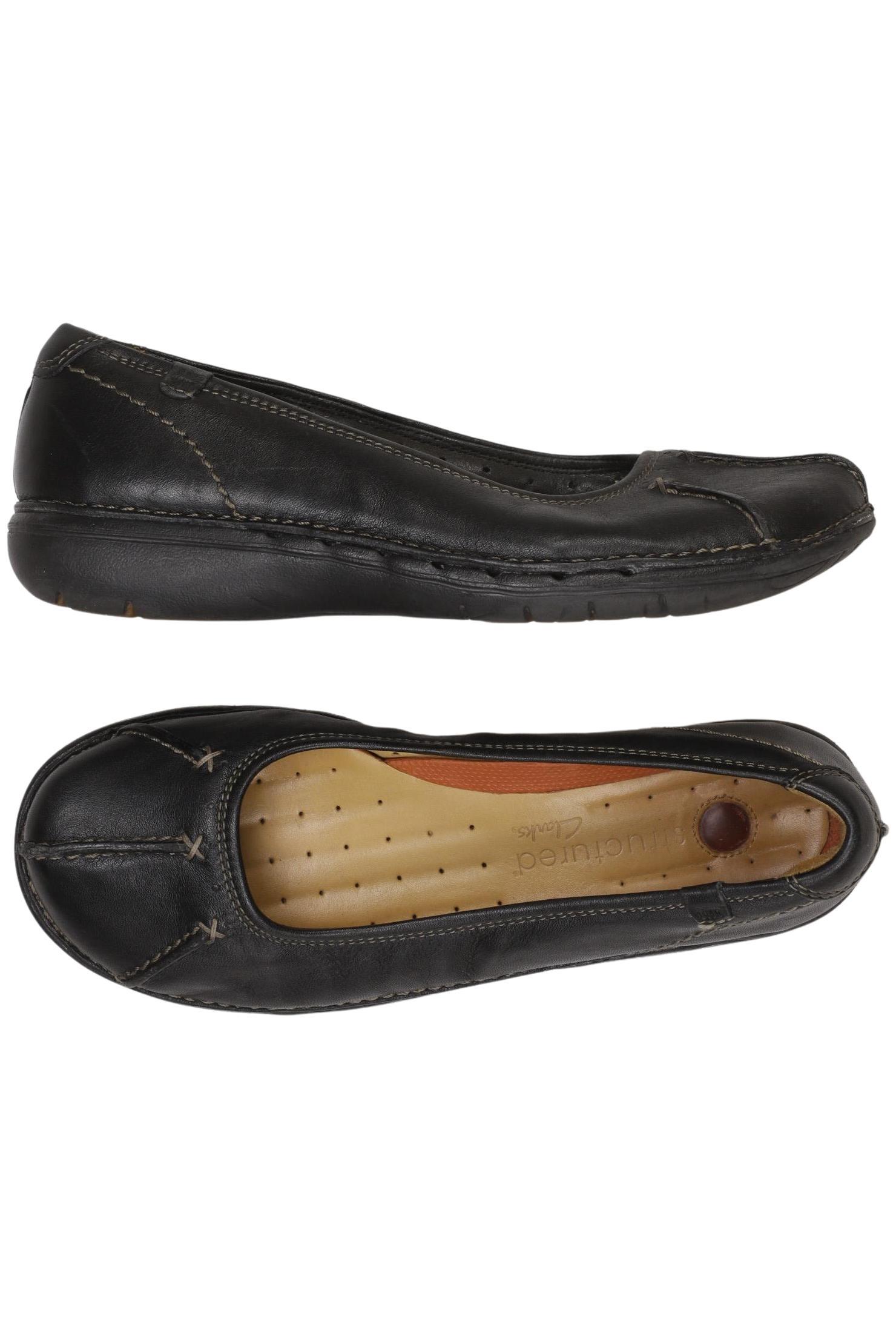 

Clarks Damen Ballerinas, schwarz, Gr. 4.5