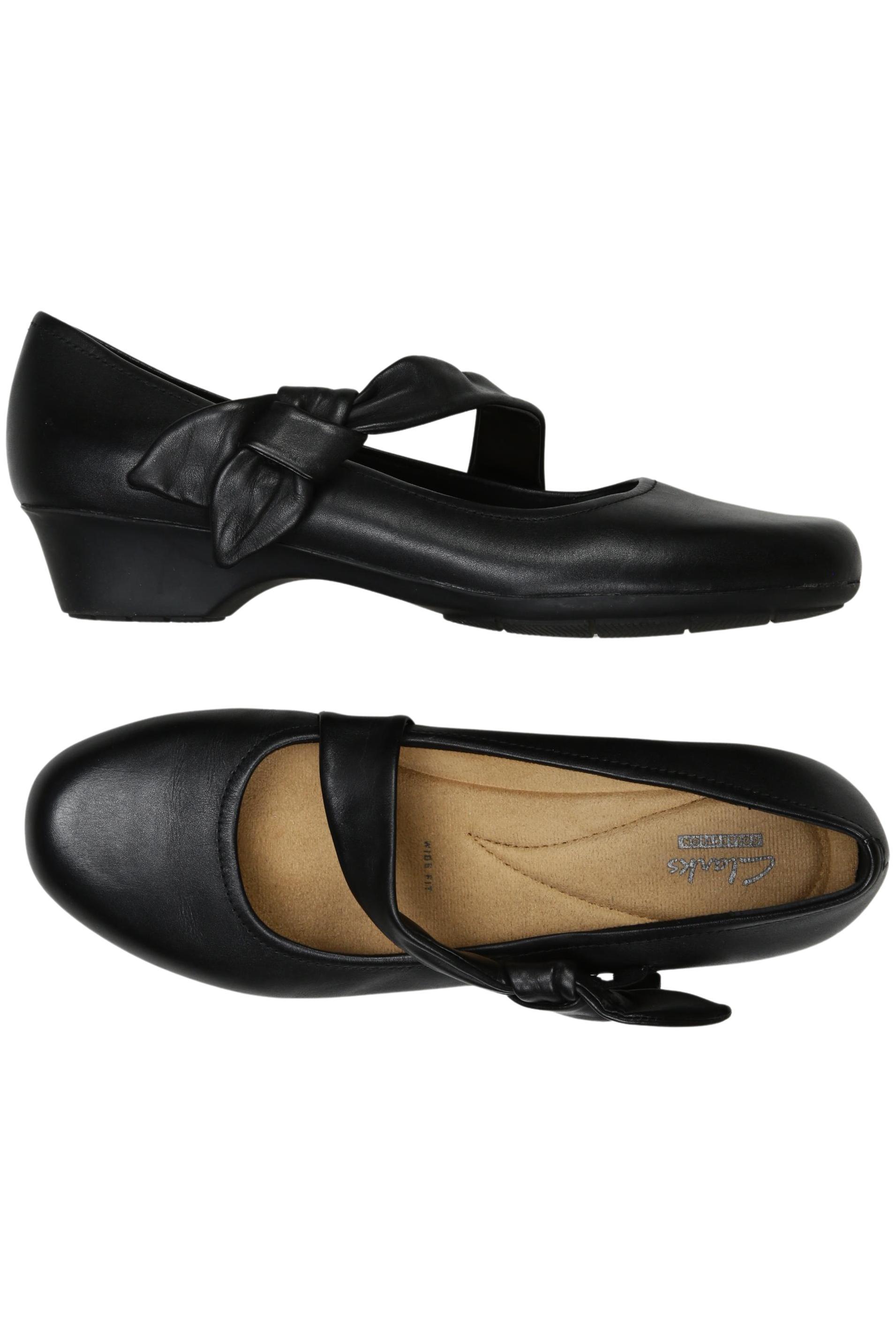 

Clarks Damen Ballerinas, schwarz, Gr. 40