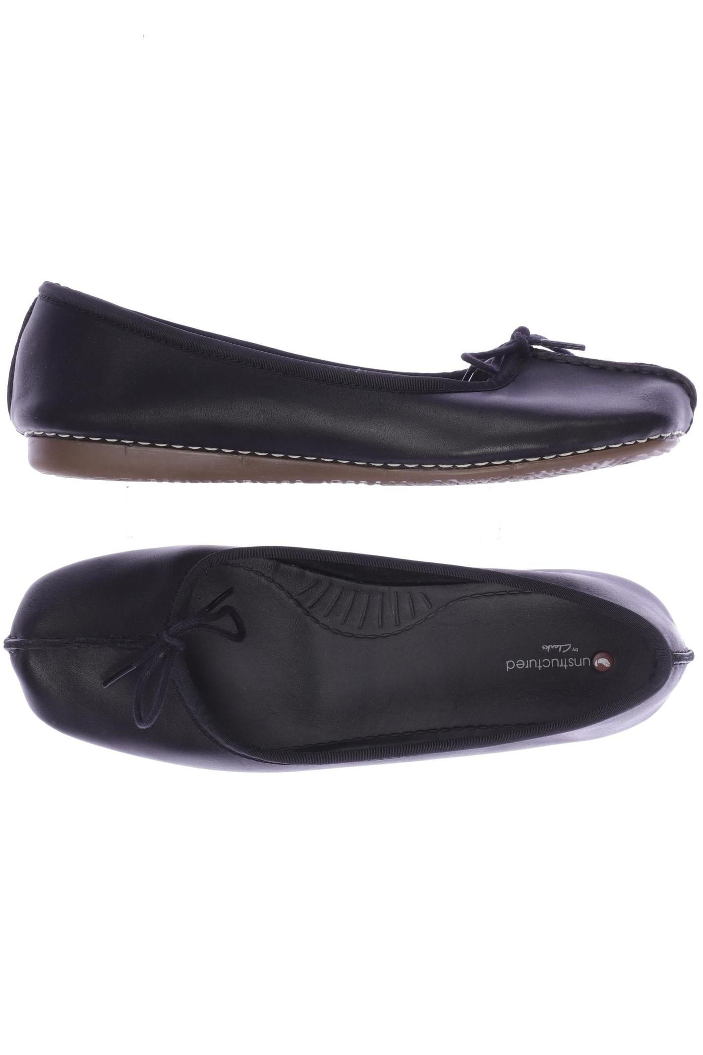 

Clarks Damen Ballerinas, schwarz, Gr. 39.5