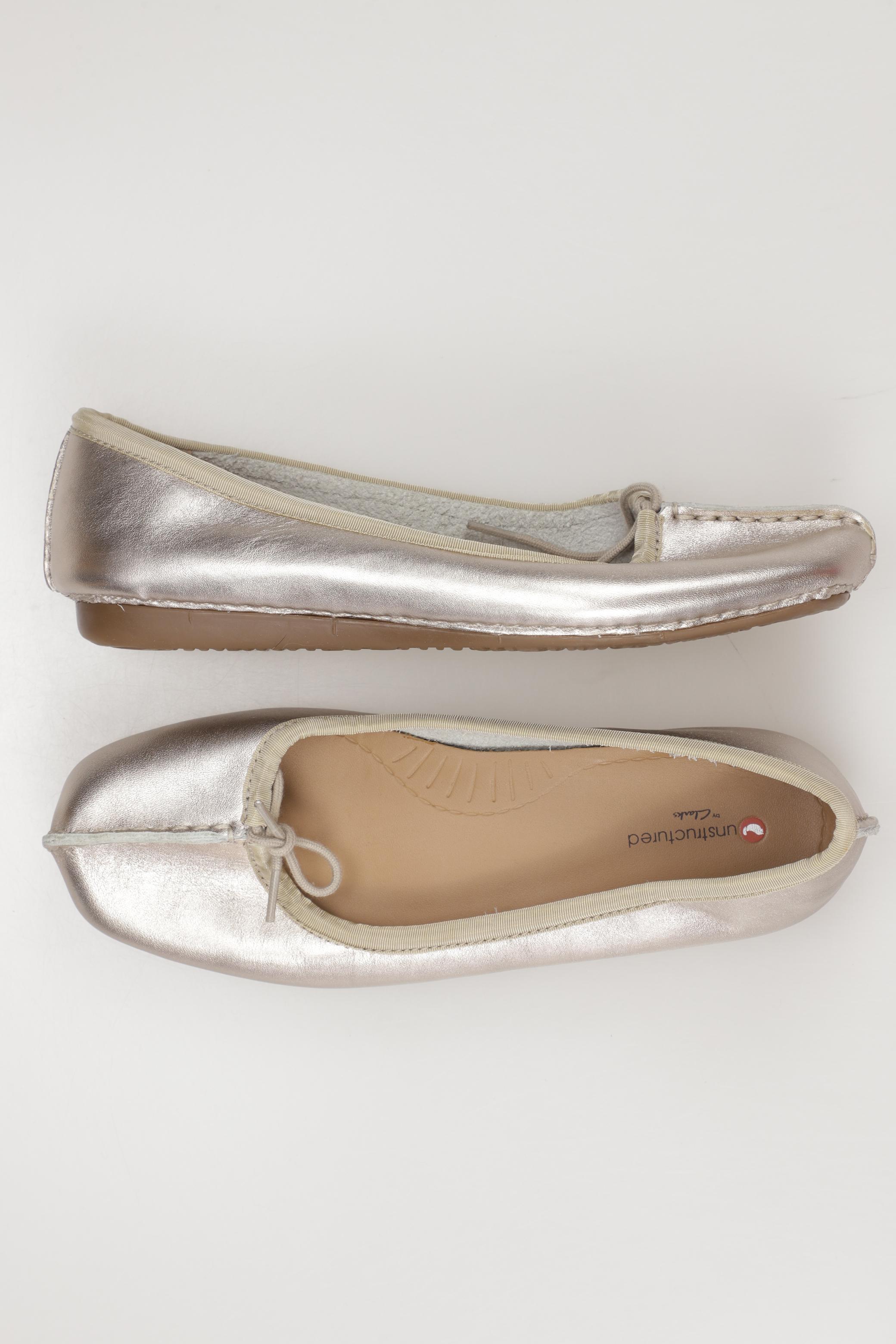

Clarks Damen Ballerinas, gold, Gr. 3.5