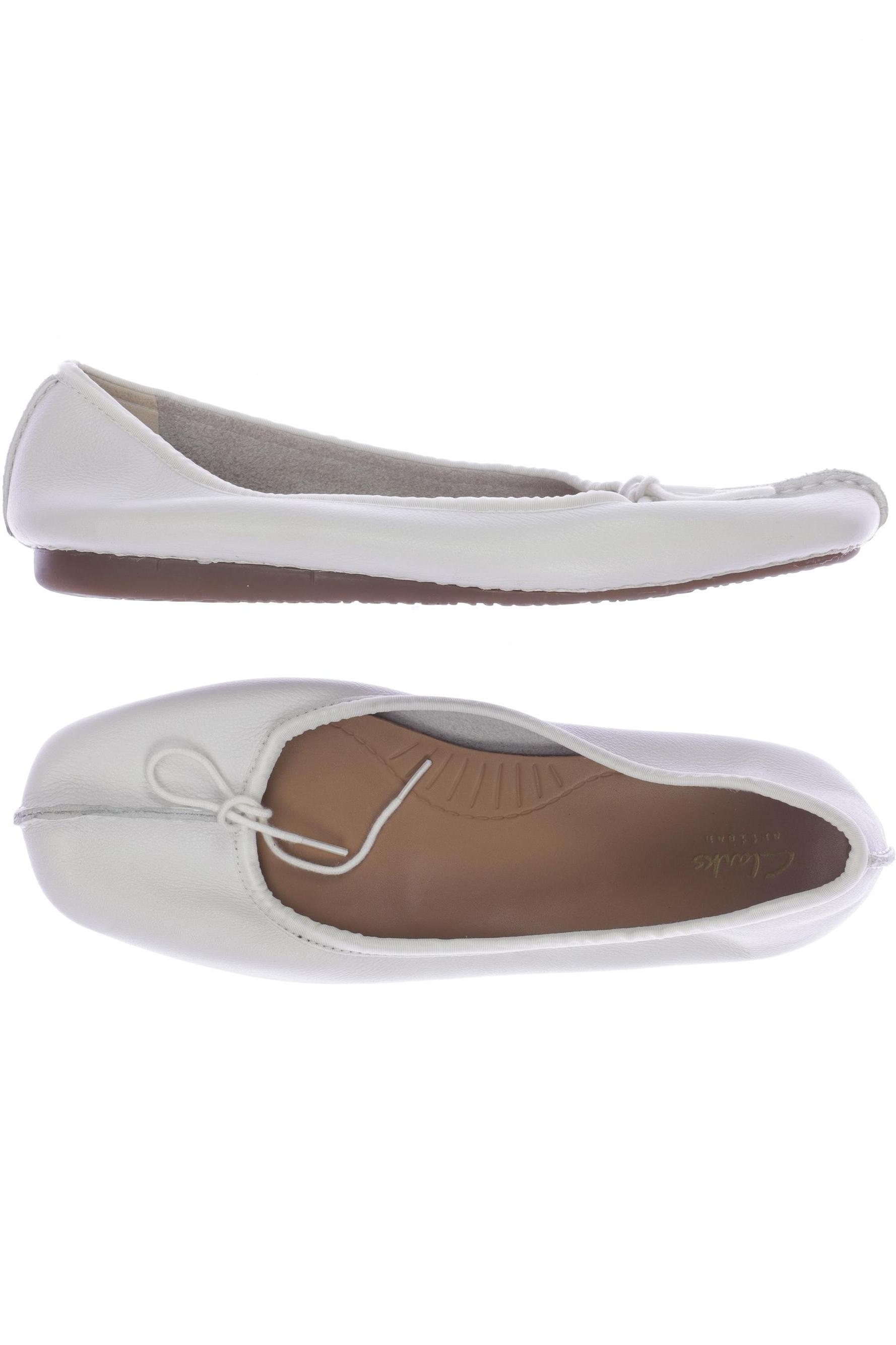 

Clarks Damen Ballerinas, weiß