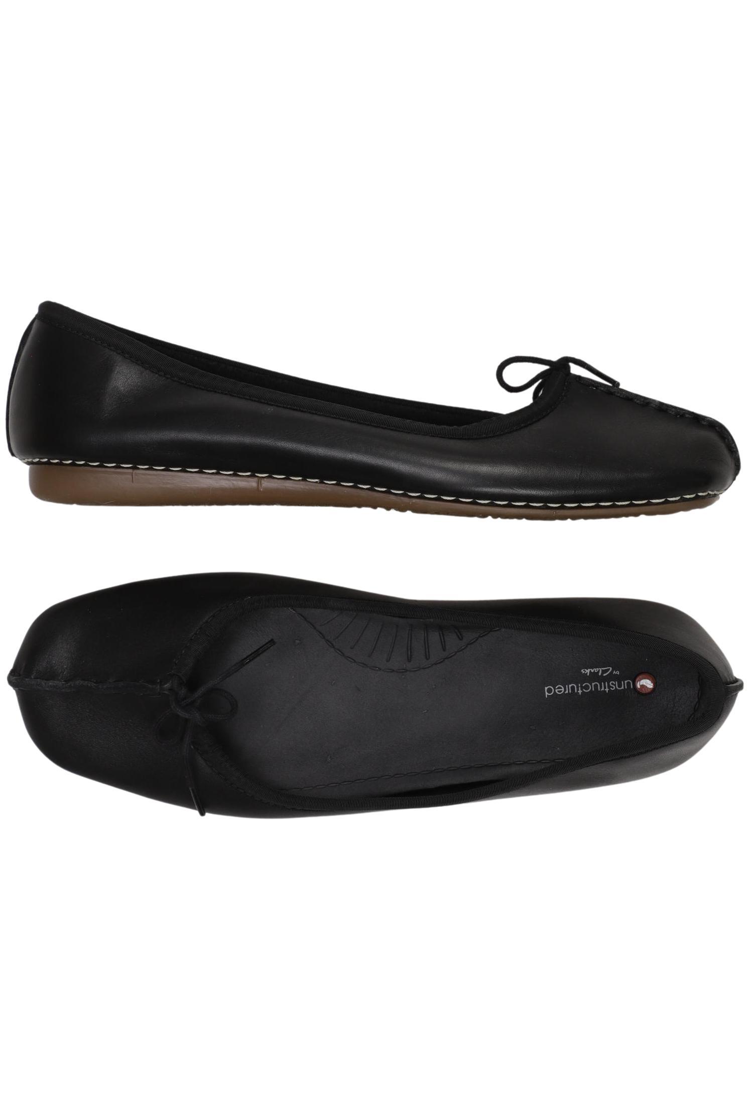 

Clarks Damen Ballerinas, schwarz, Gr. 40