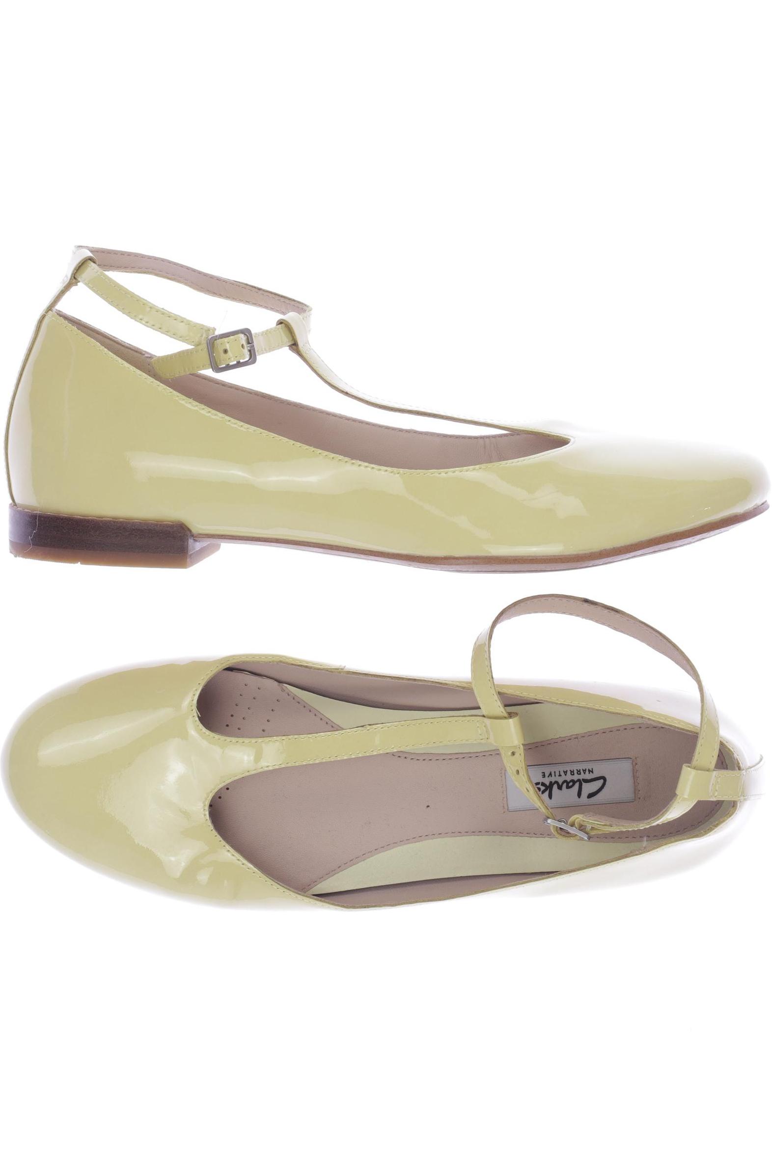 

Clarks Damen Ballerinas, gelb