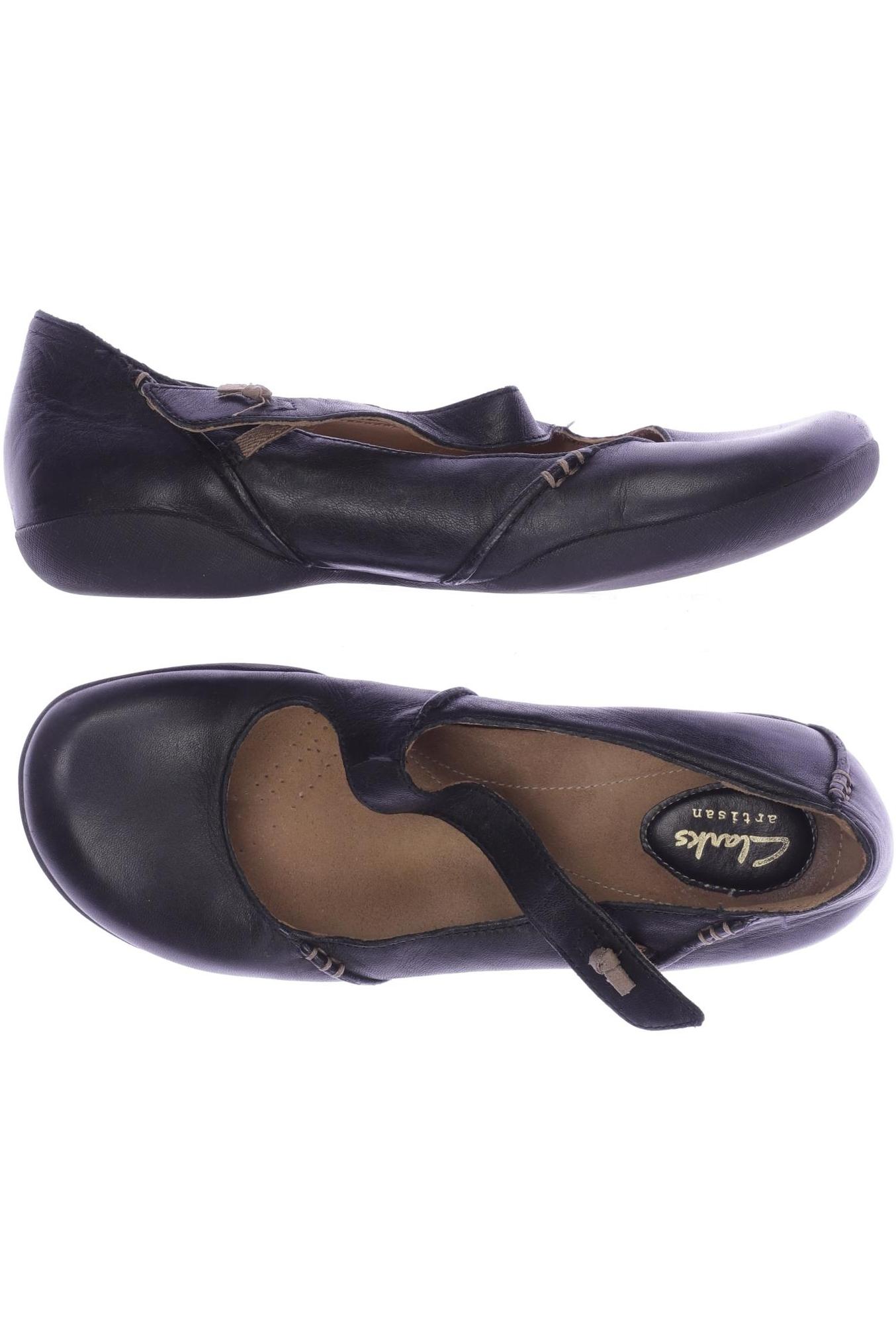 

Clarks Damen Ballerinas, schwarz, Gr. 39.5