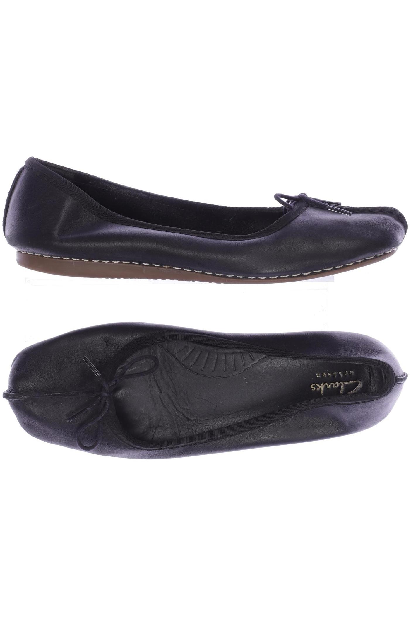 

Clarks Damen Ballerinas, schwarz, Gr. 39