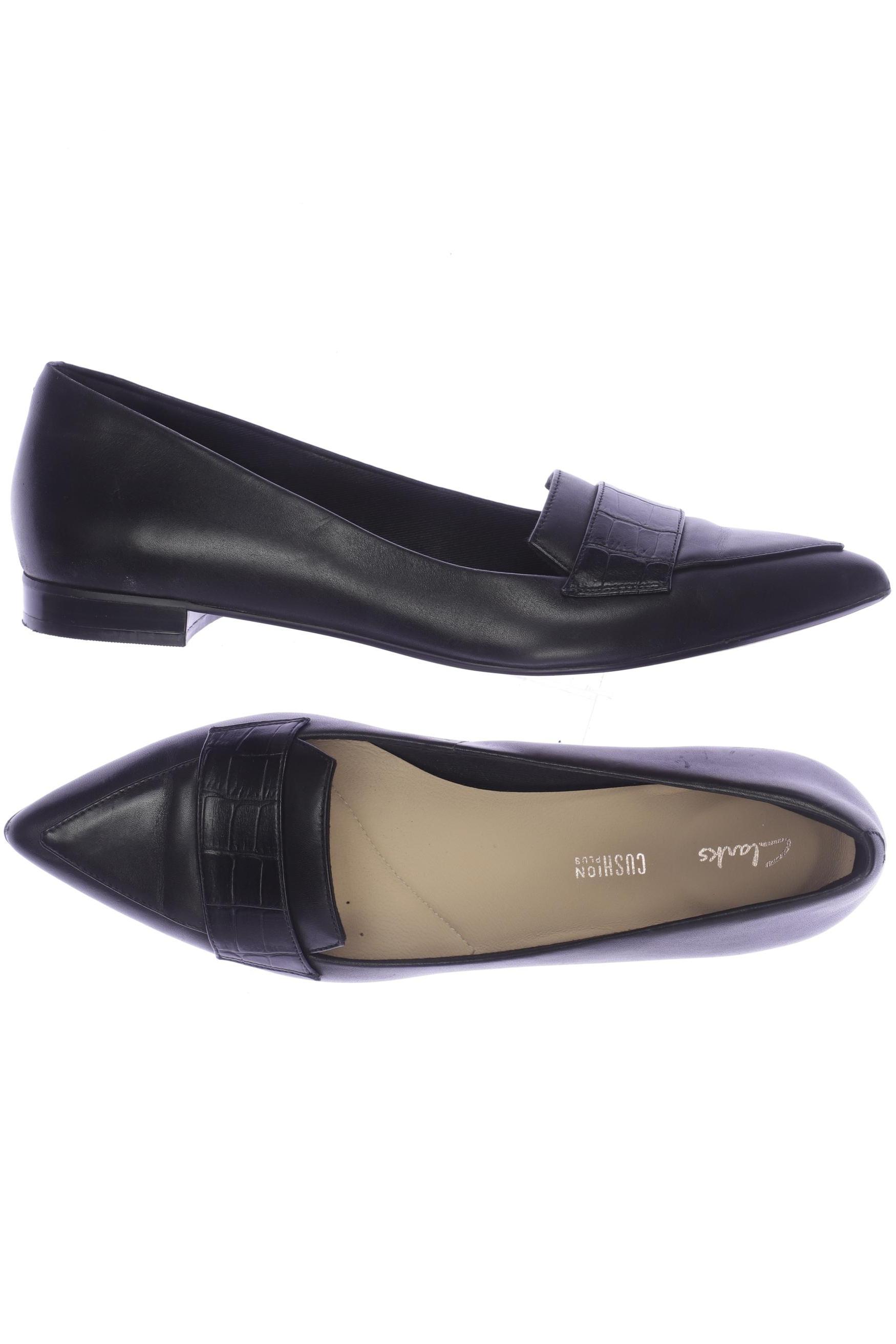 

Clarks Damen Ballerinas, schwarz, Gr. 39