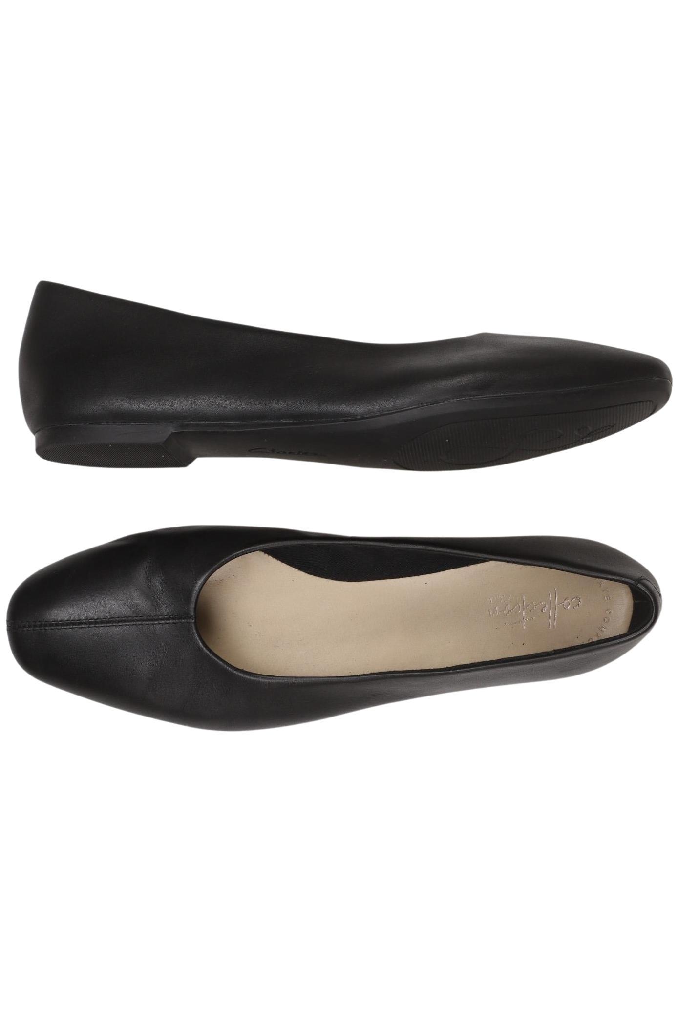 

Clarks Damen Ballerinas, schwarz, Gr. 42