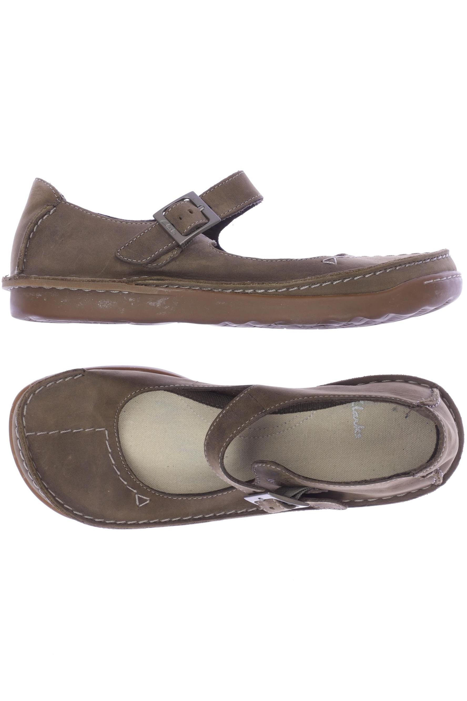 

Clarks Damen Ballerinas, braun, Gr. 6
