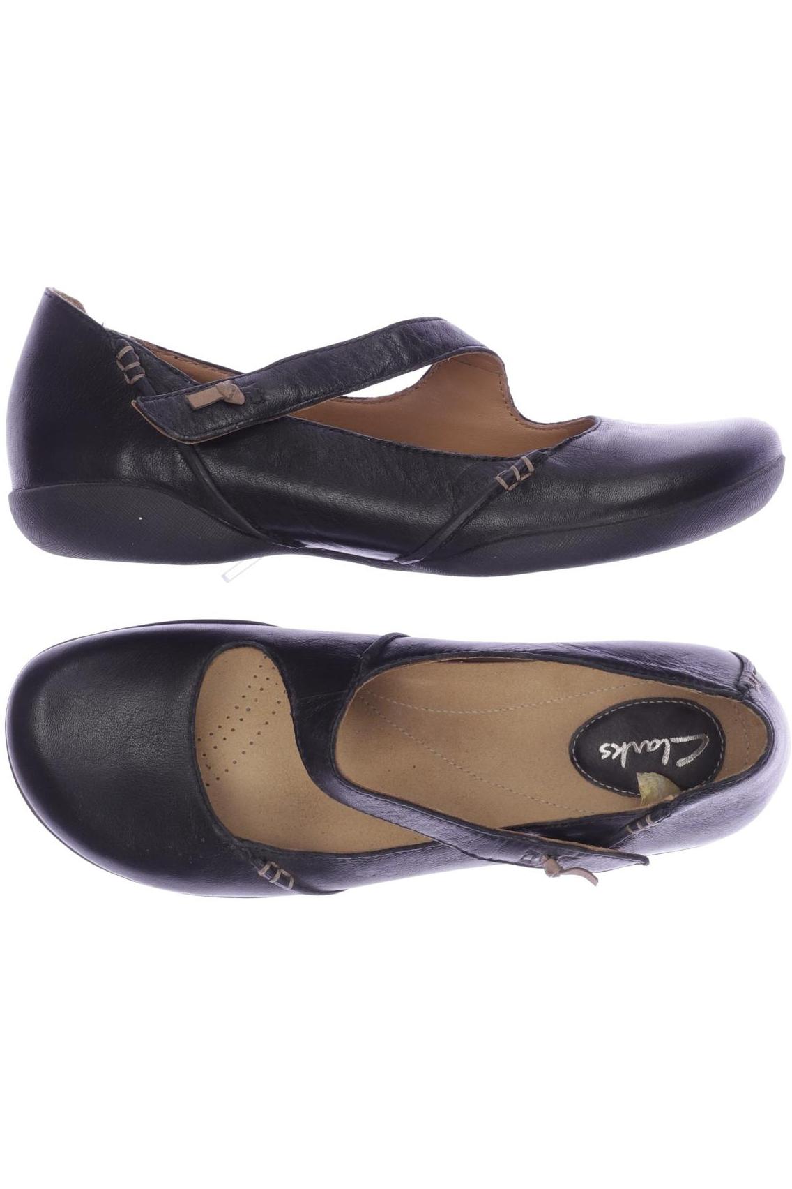 

Clarks Damen Ballerinas, schwarz, Gr. 6.5