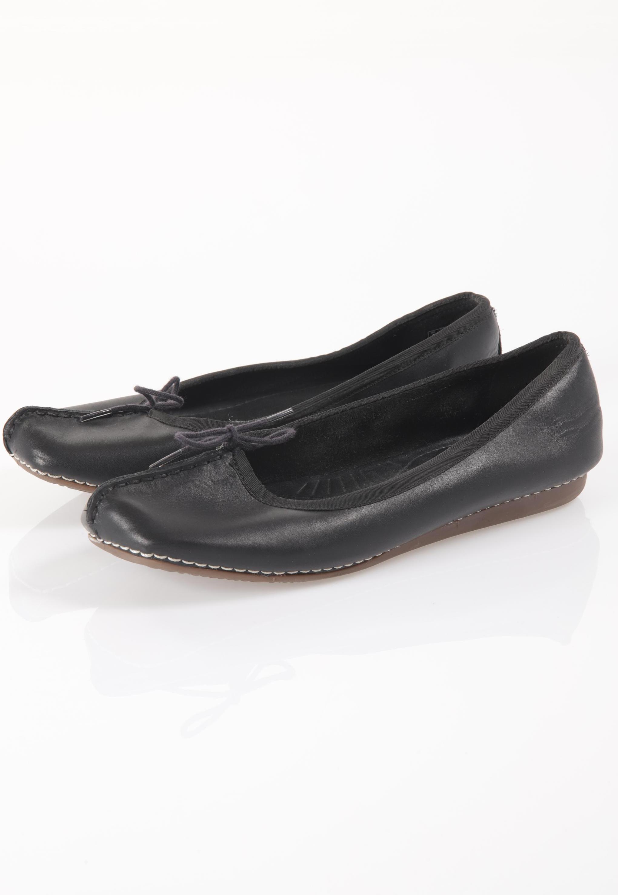 

Clarks Damen Ballerinas, schwarz, Gr. 41