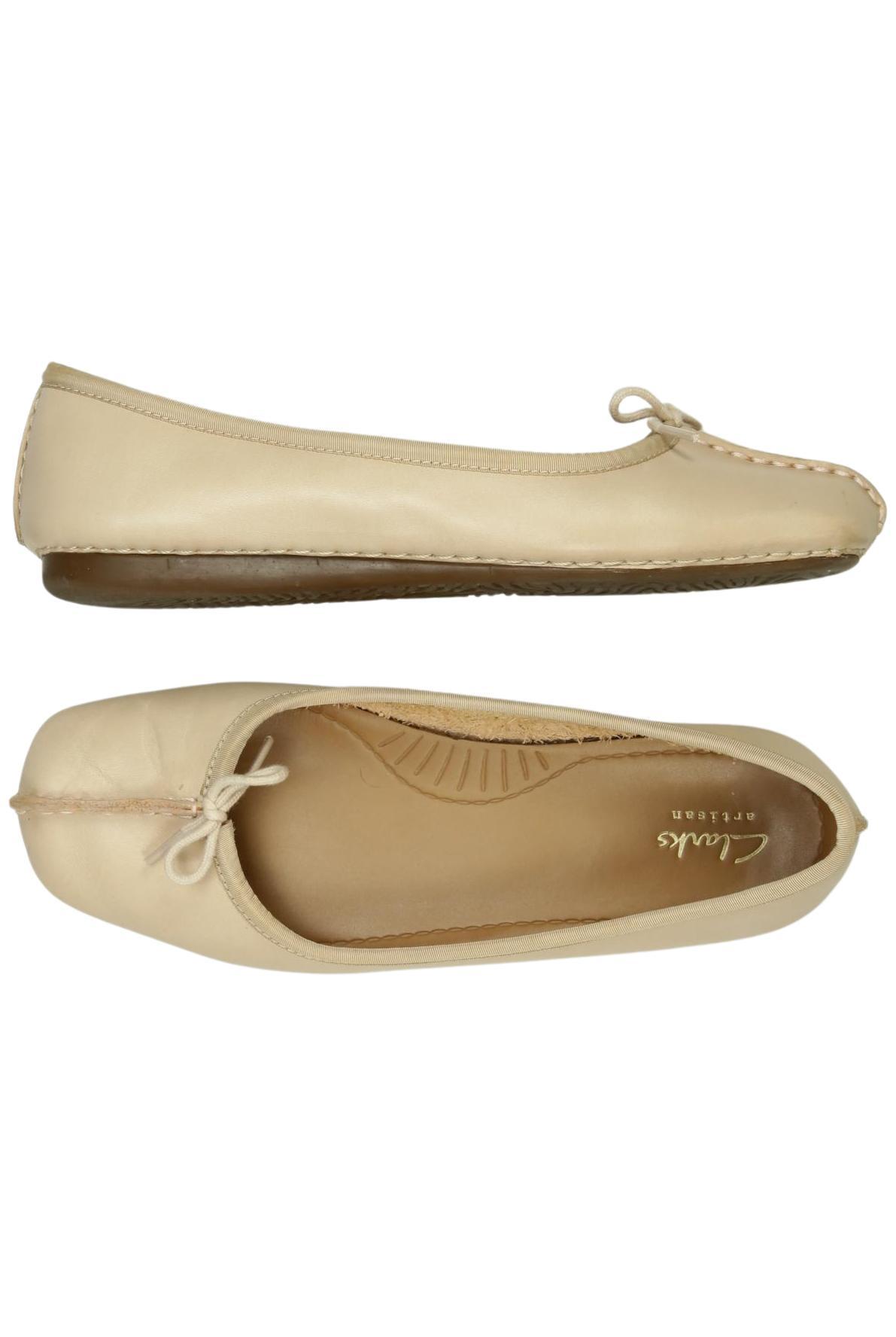 

Clarks Damen Ballerinas, beige, Gr. 37.5