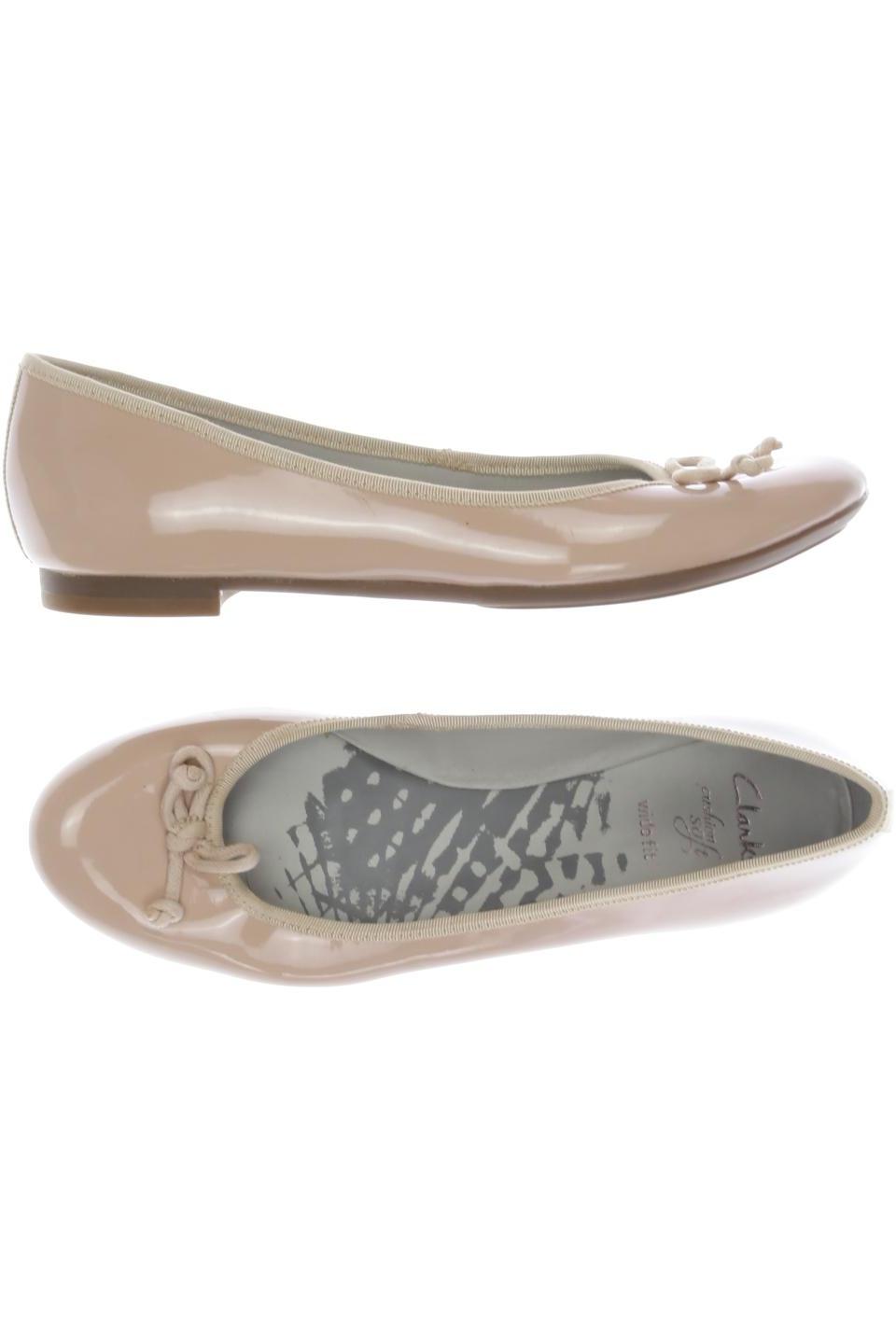 

Clarks Damen Ballerinas, beige, Gr. 5