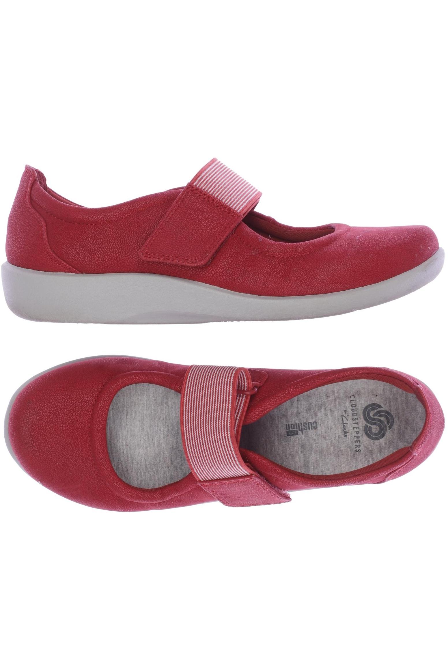 

Clarks Damen Ballerinas, rot, Gr. 38