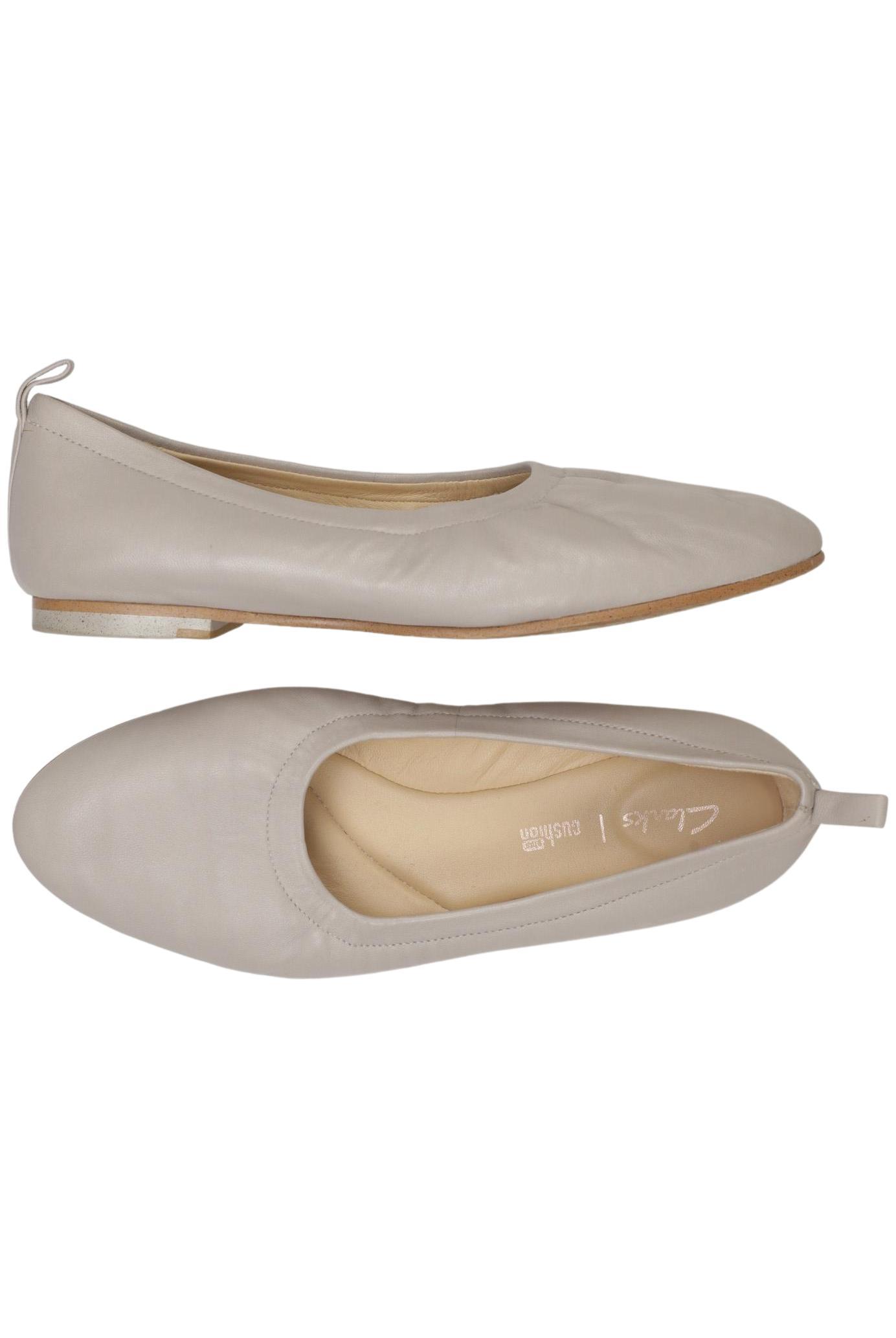 

Clarks Damen Ballerinas, grau, Gr. 37