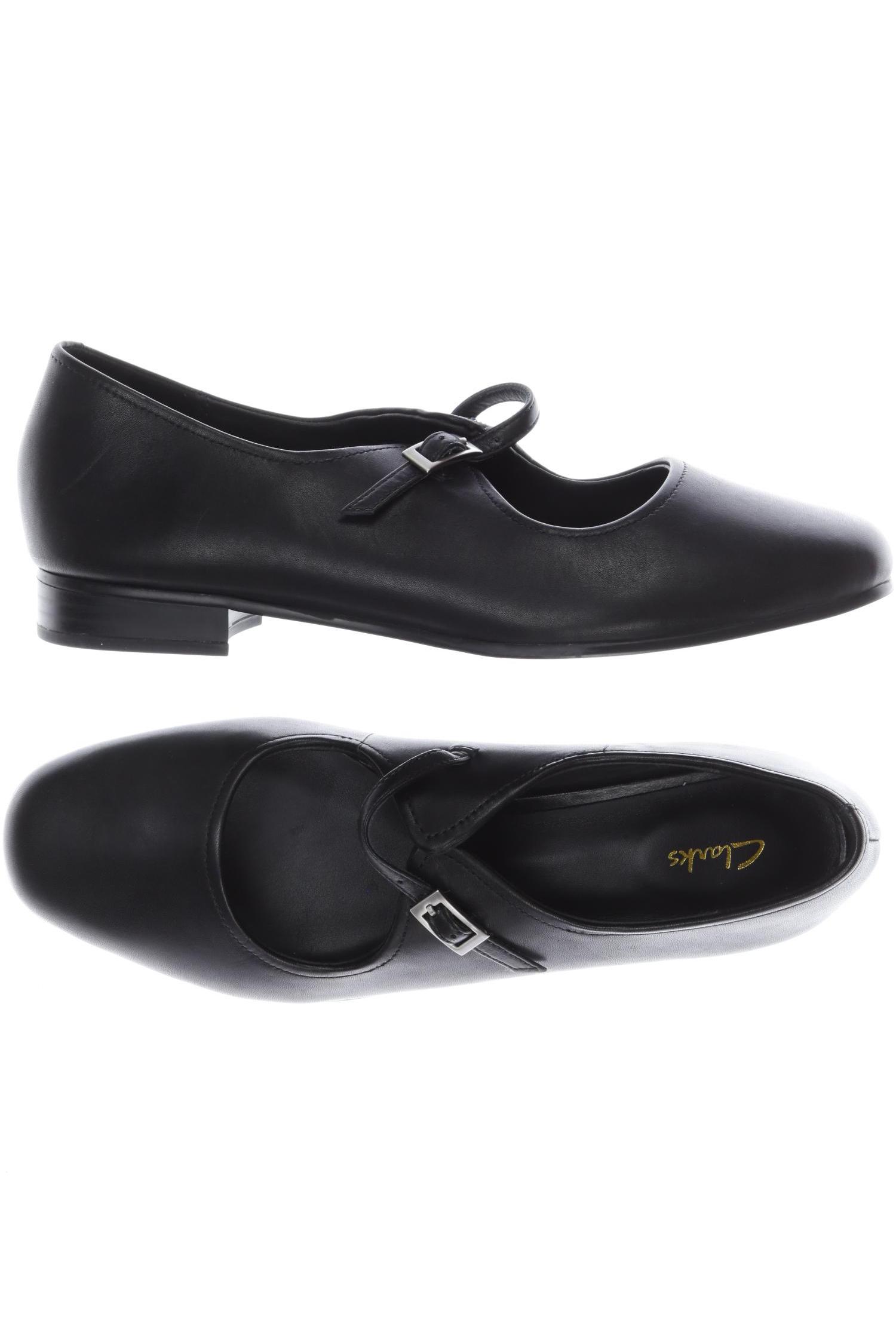 

Clarks Damen Ballerinas, schwarz, Gr. 39