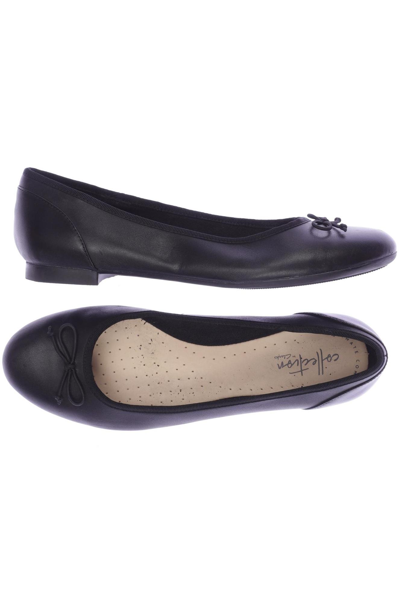 

Clarks Damen Ballerinas, schwarz, Gr. 37.5