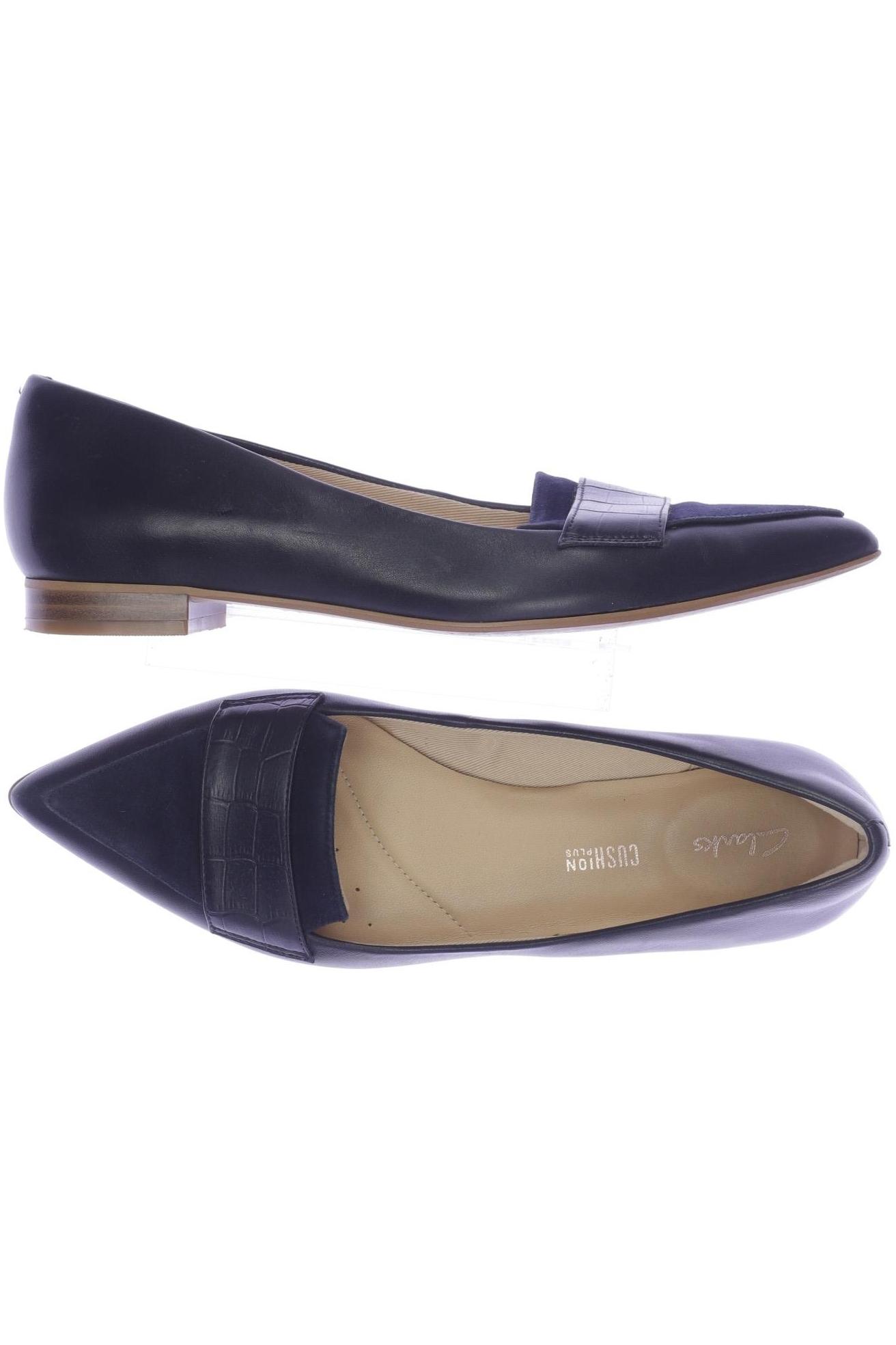 

Clarks Damen Ballerinas, marineblau, Gr. 37