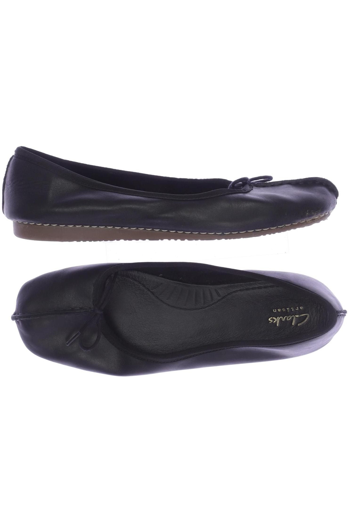 

Clarks Damen Ballerinas, schwarz, Gr. 39.5