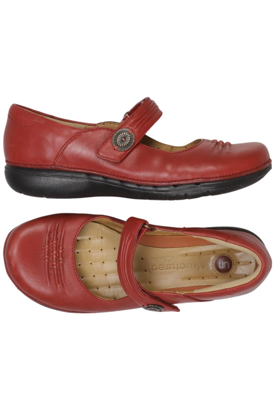 

Clarks Damen Ballerinas, rot, Gr. 40