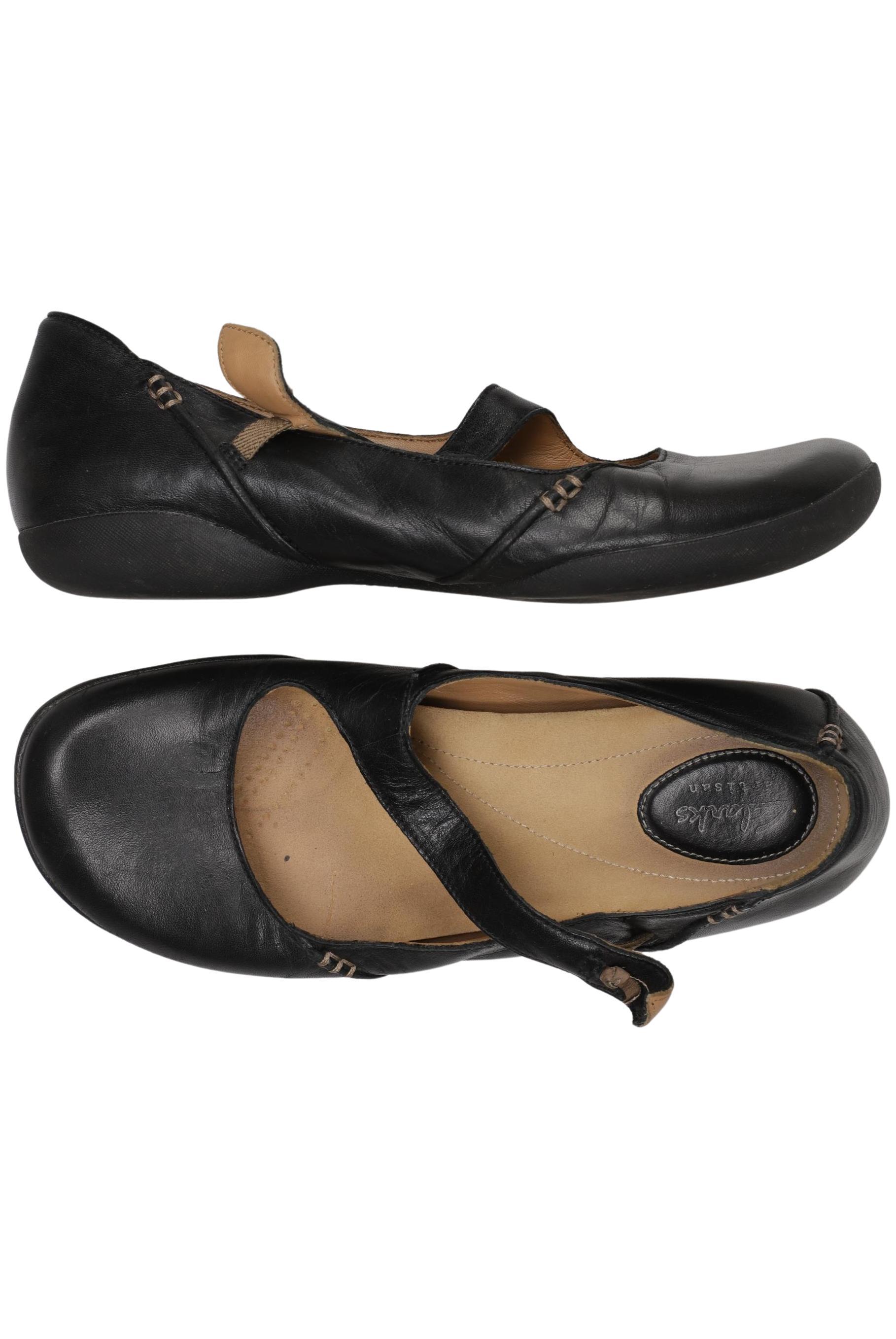 

Clarks Damen Ballerinas, schwarz, Gr. 5.5
