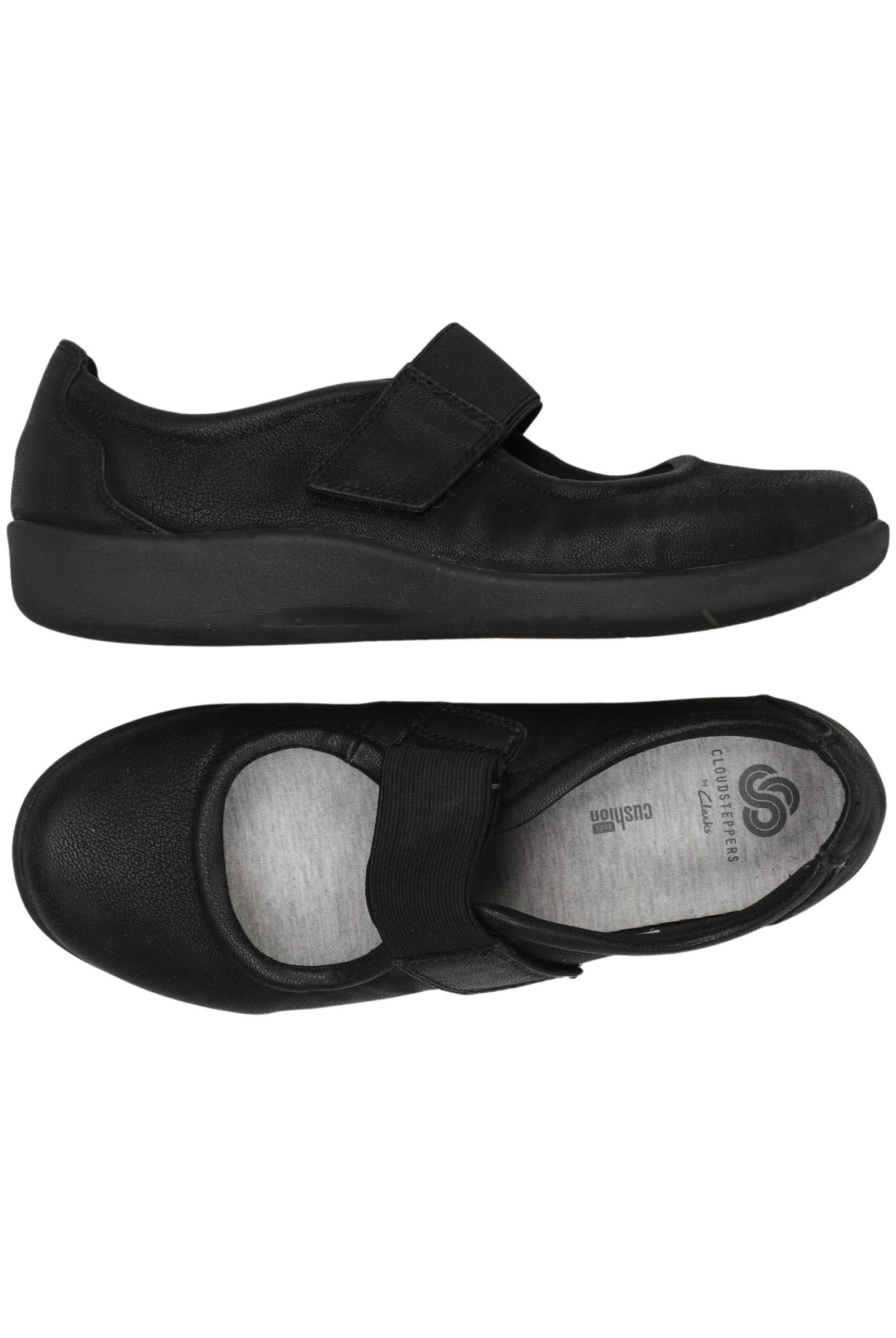 

Clarks Damen Ballerinas, schwarz, Gr. 39.5
