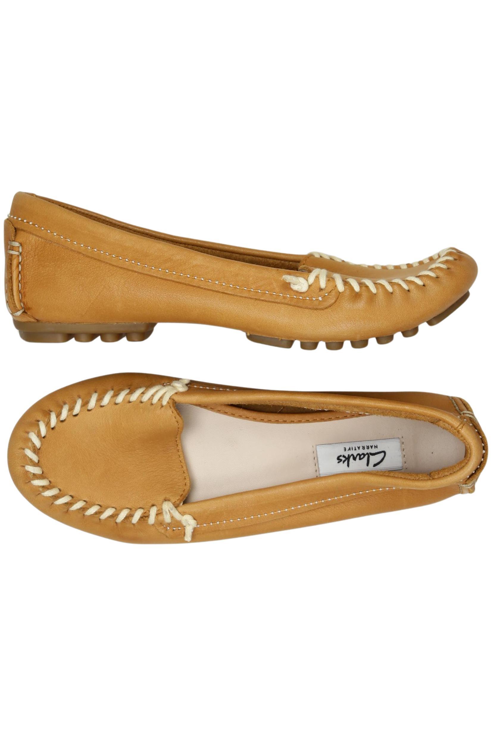 

Clarks Damen Ballerinas, braun, Gr. 37