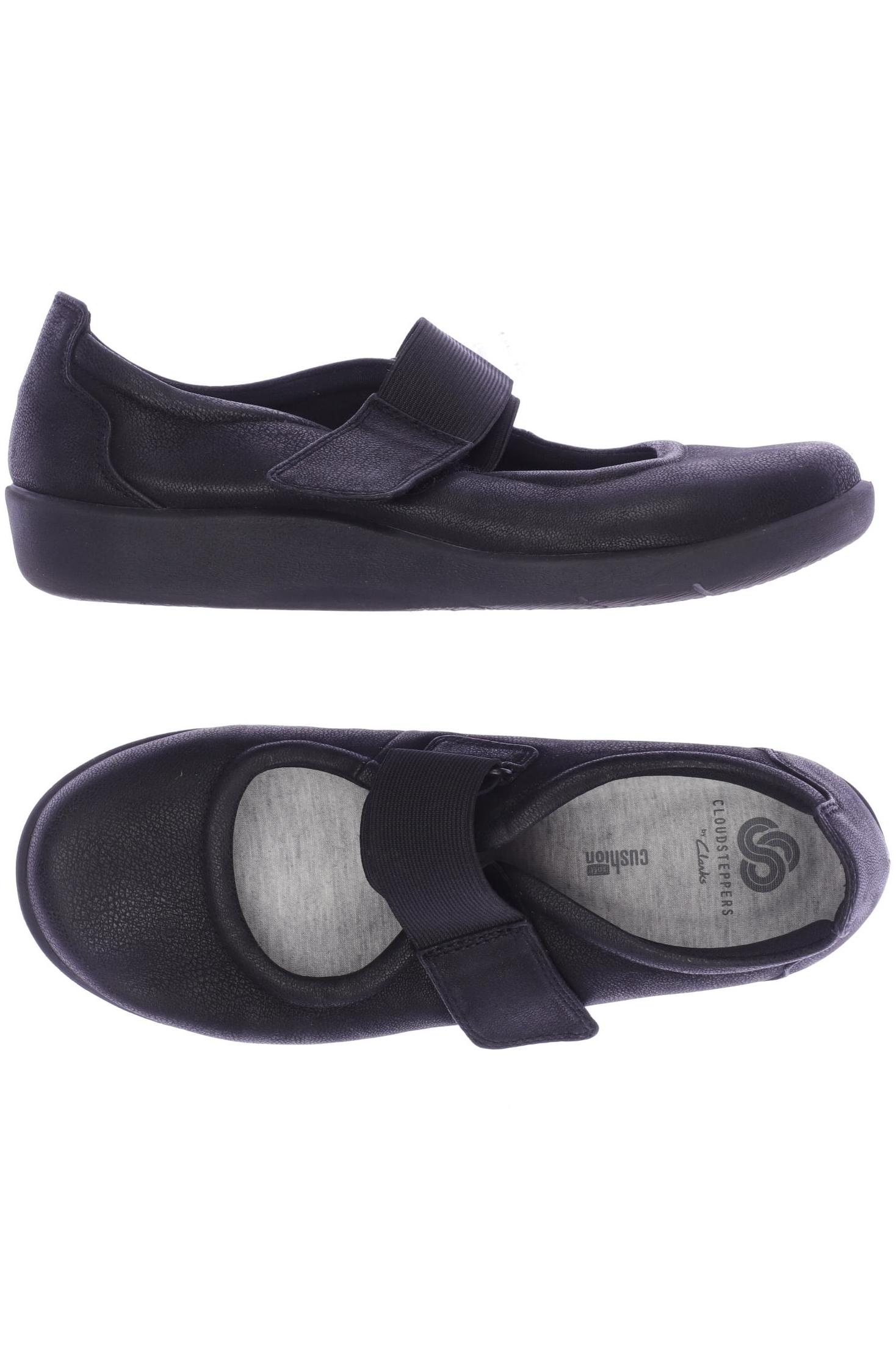 

Clarks Damen Ballerinas, schwarz, Gr. 38
