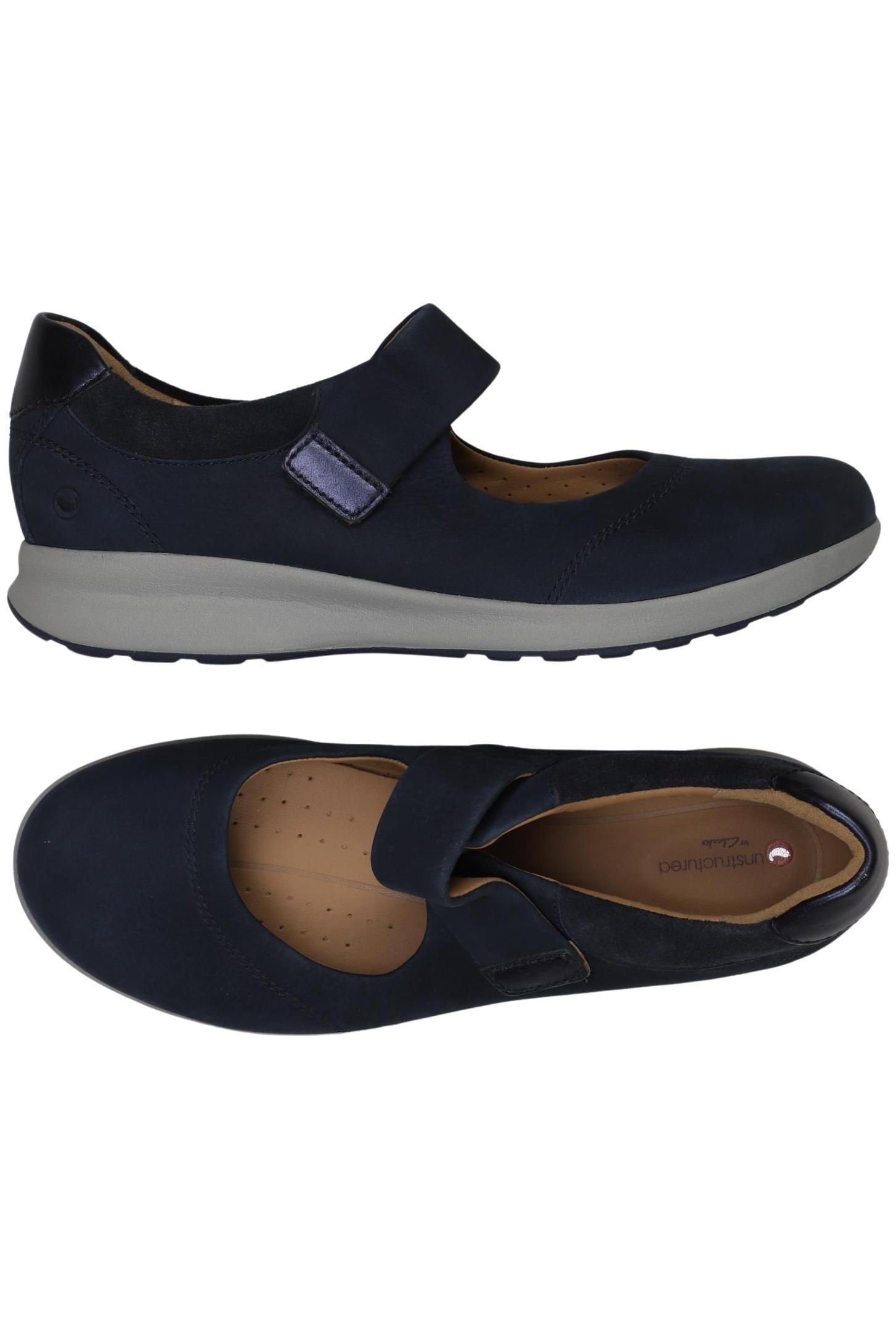 

Clarks Damen Ballerinas, marineblau, Gr. 40