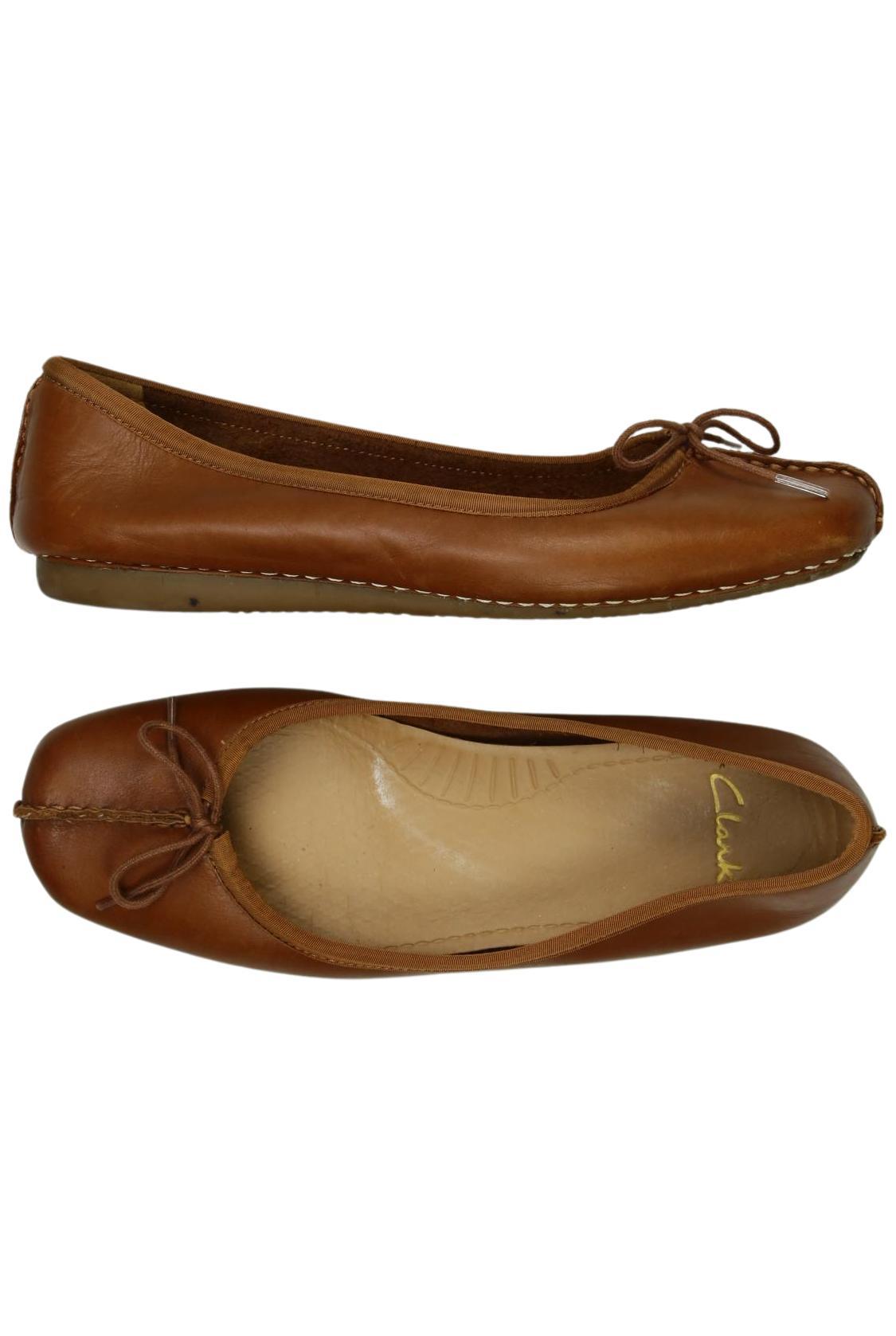 

Clarks Damen Ballerinas, braun, Gr. 7