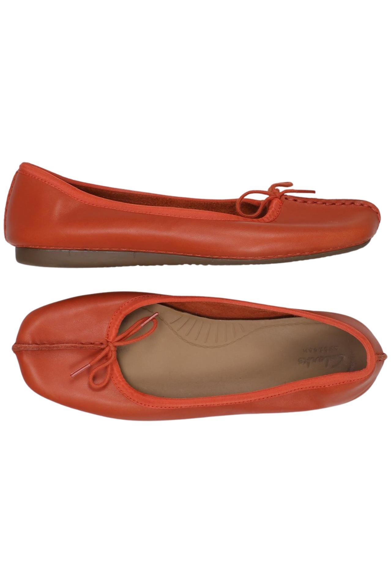 

Clarks Damen Ballerinas, rot, Gr. 39.5