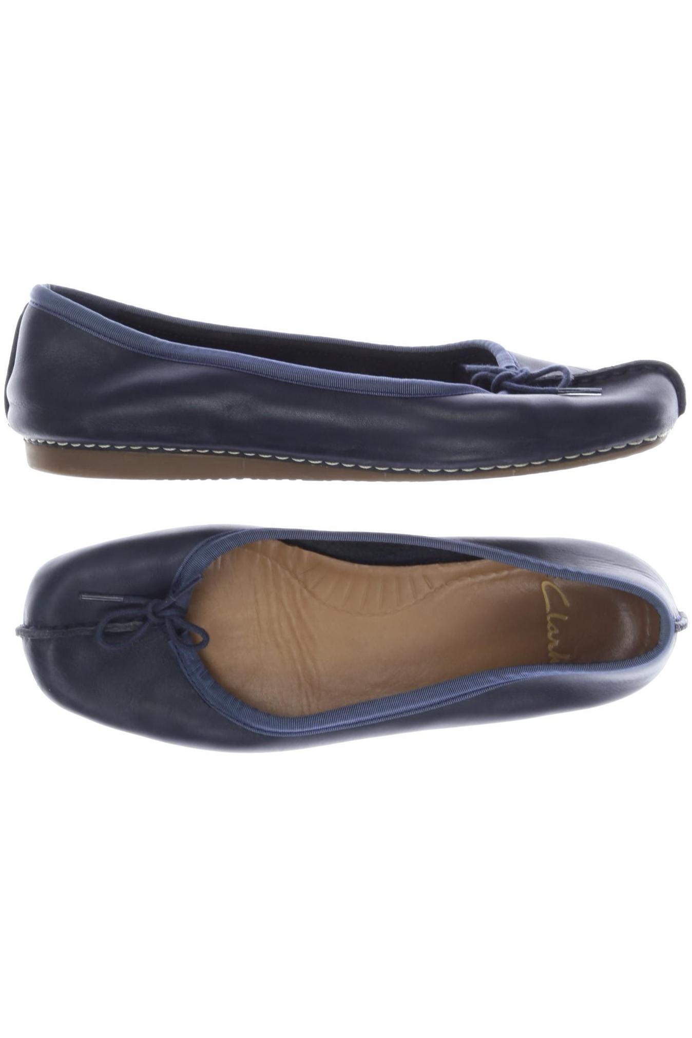 

Clarks Damen Ballerinas, marineblau, Gr. 6
