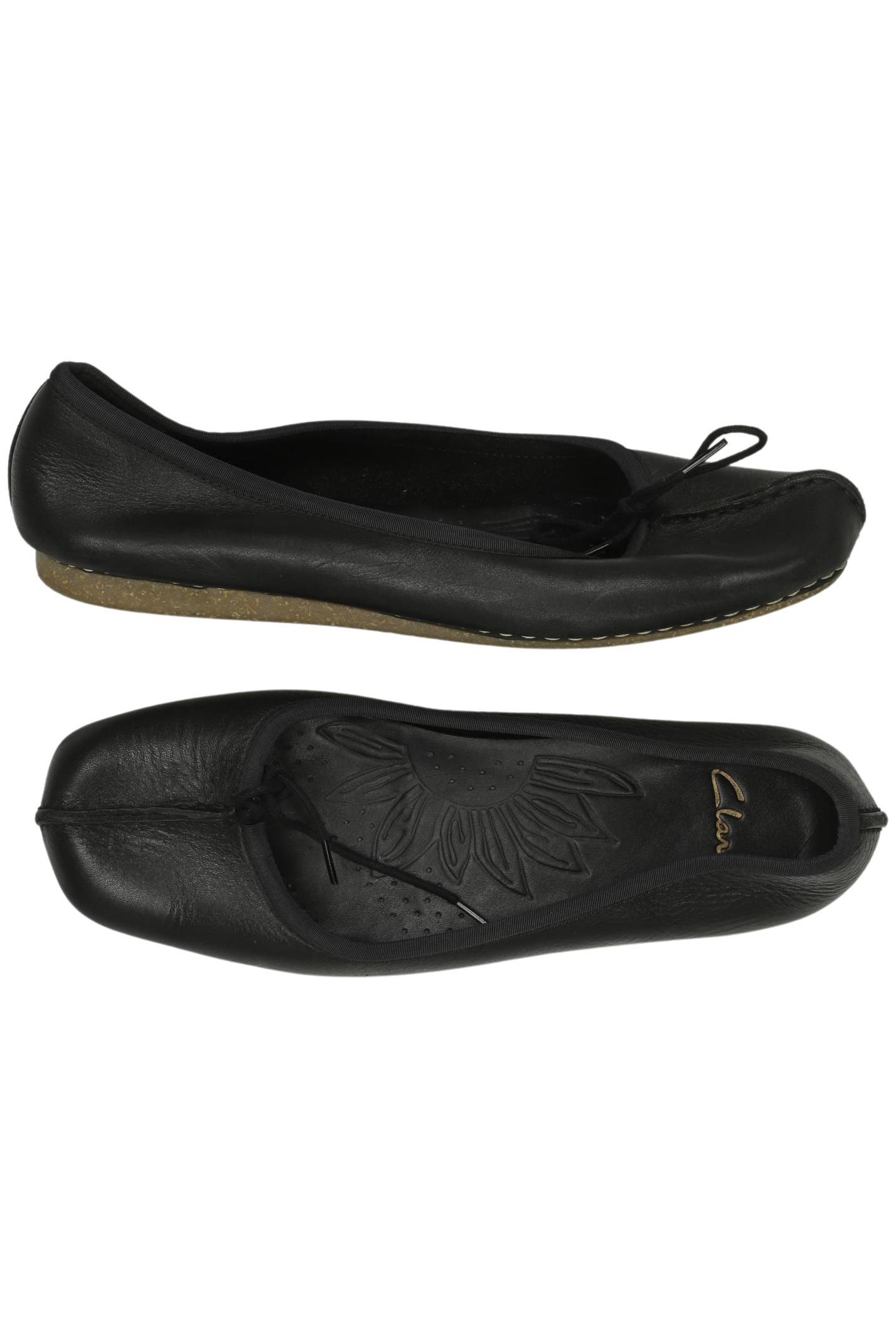 

Clarks Damen Ballerinas, schwarz, Gr. 7