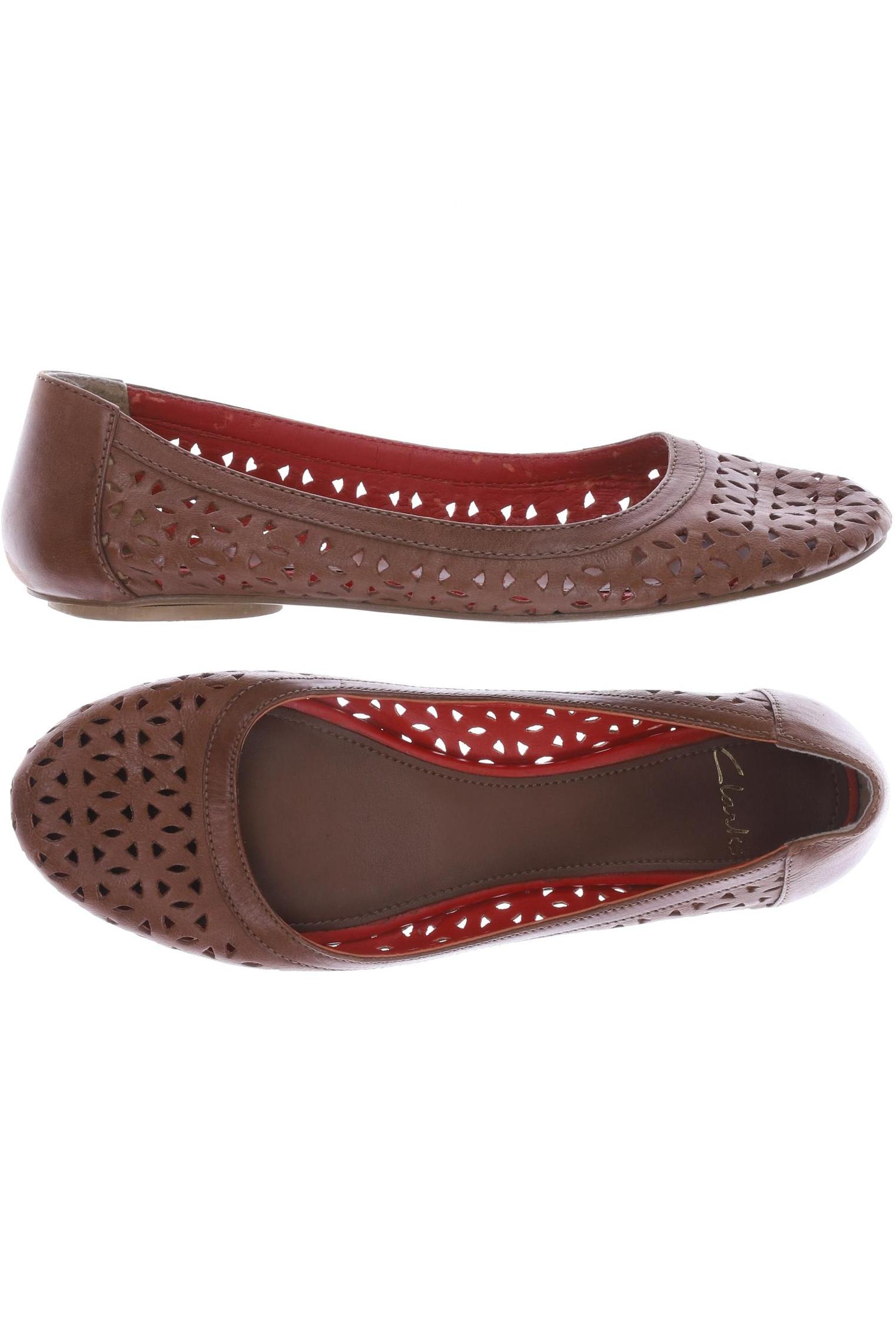 

Clarks Damen Ballerinas, braun