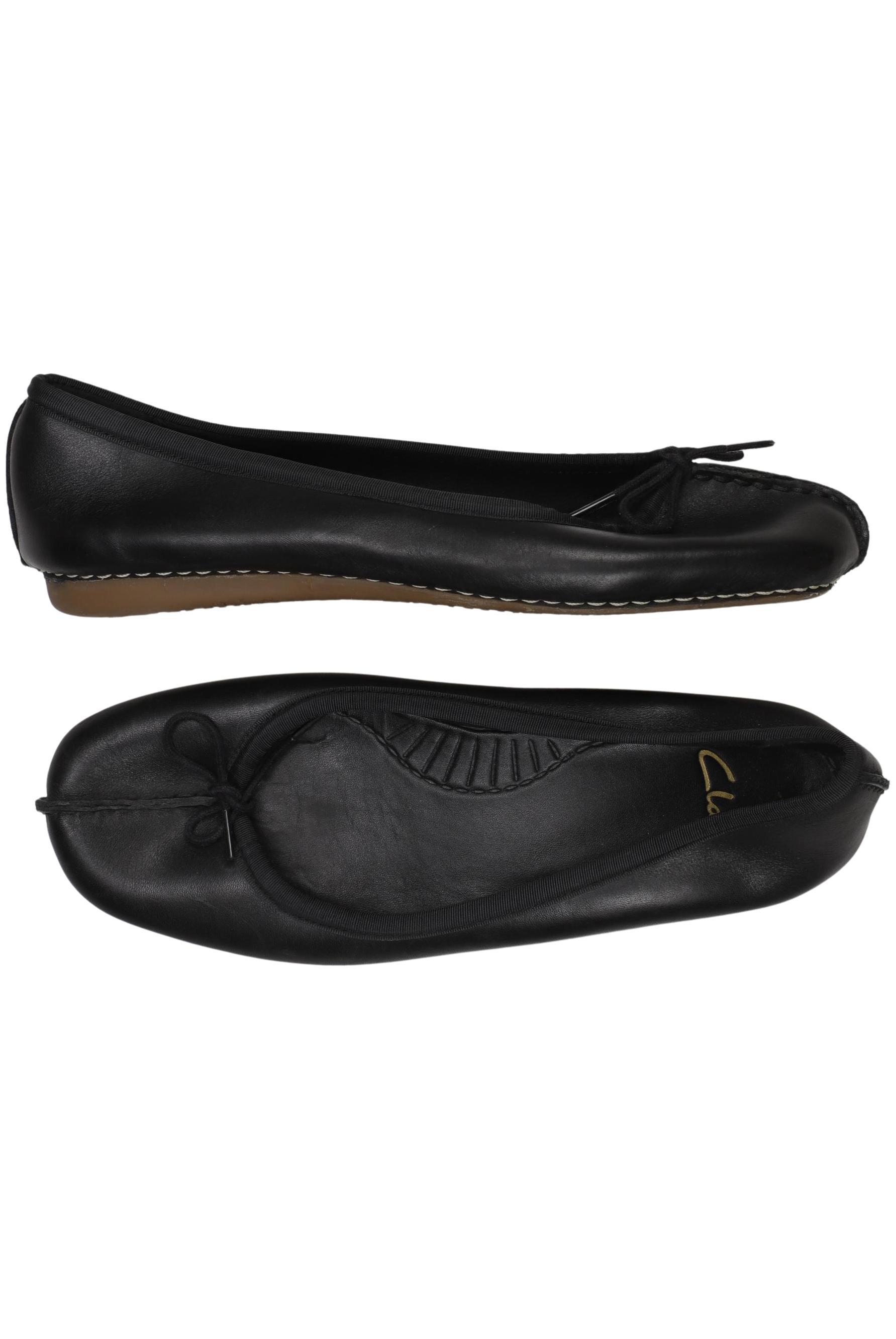 

Clarks Damen Ballerinas, schwarz, Gr. 5.5
