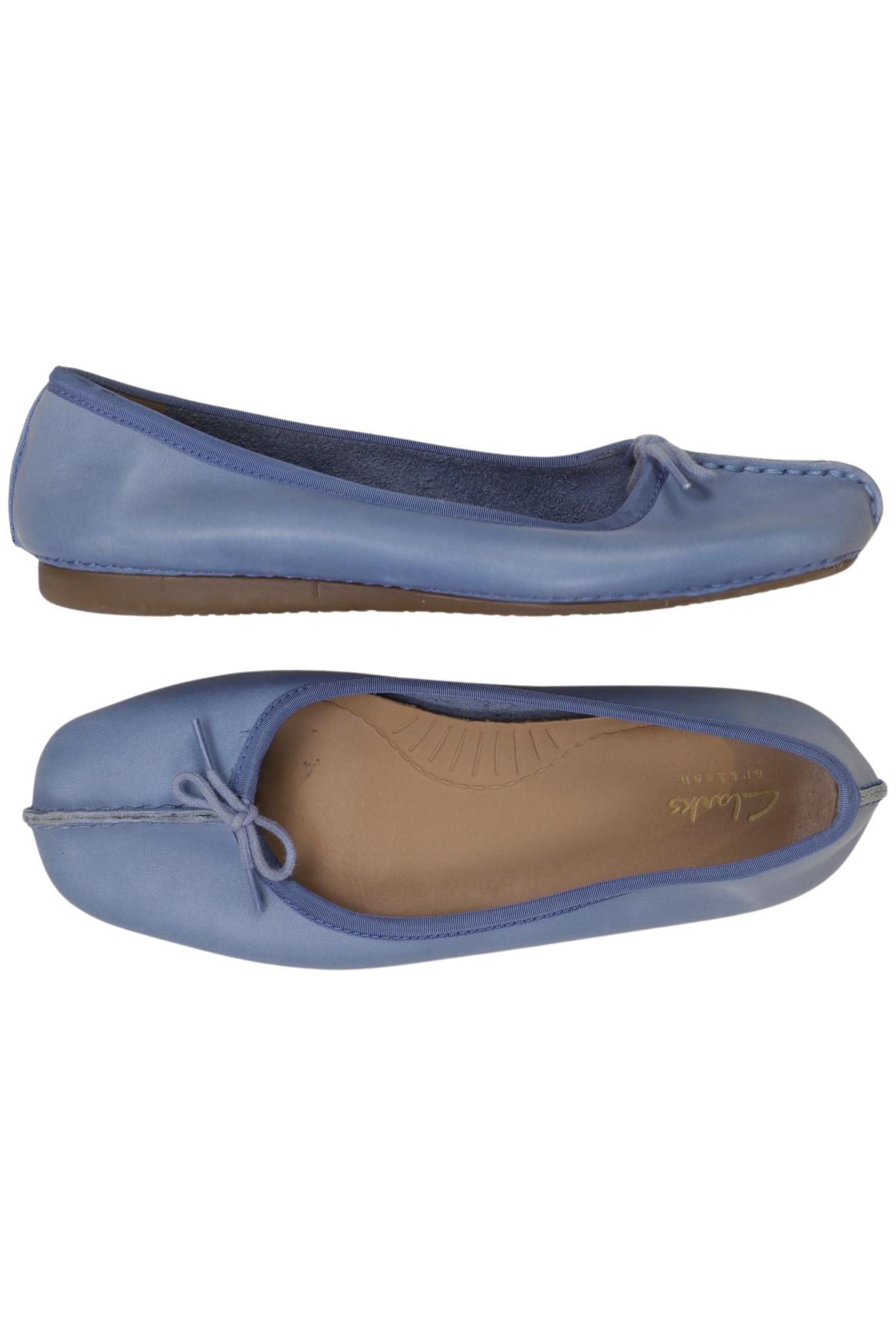 

Clarks Damen Ballerinas, blau, Gr. 37.5