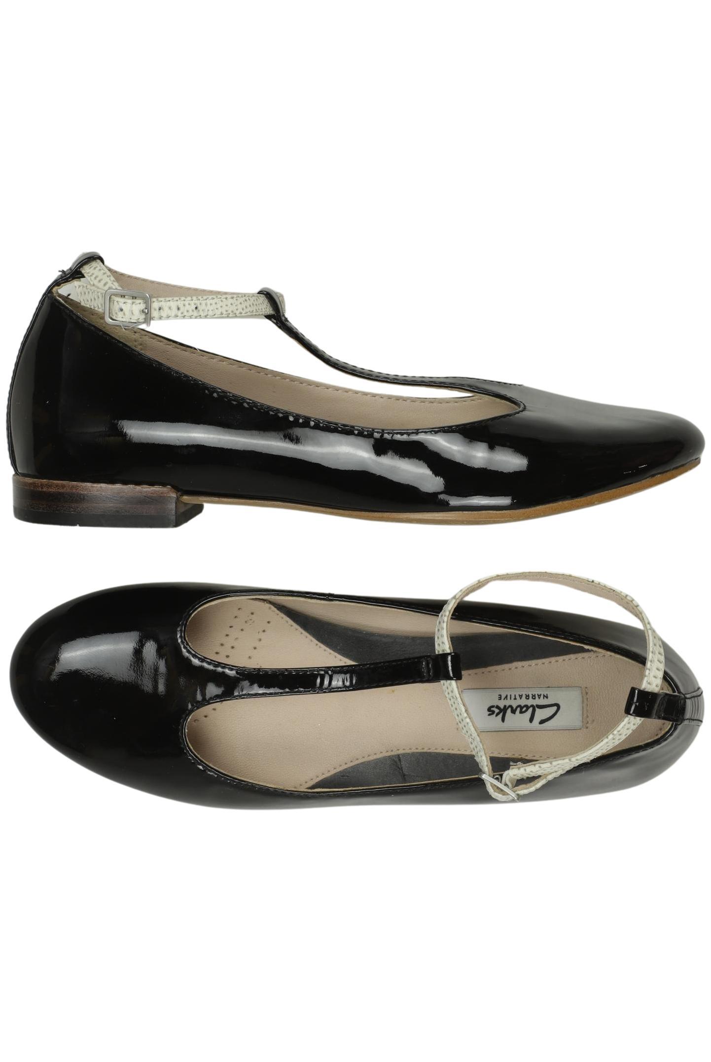 

Clarks Damen Ballerinas, schwarz, Gr. 37.5