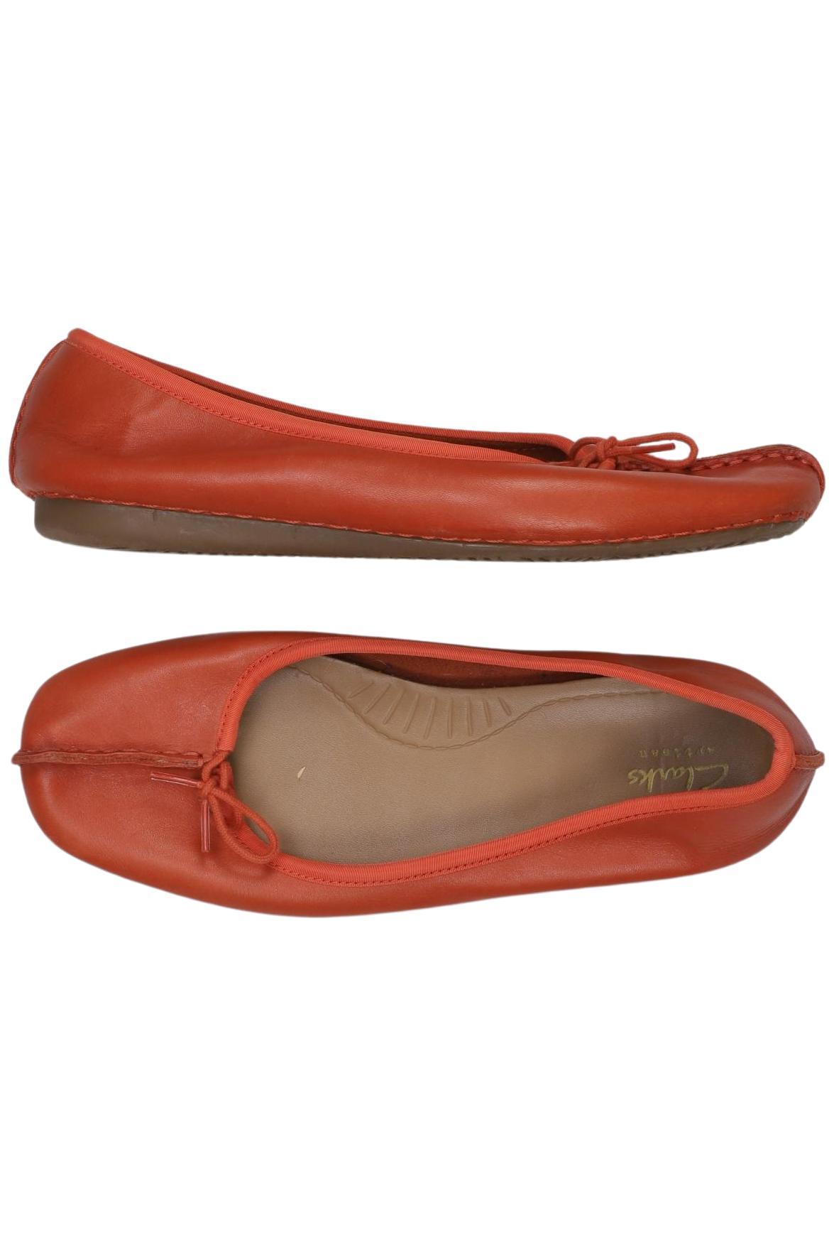 

Clarks Damen Ballerinas, rot, Gr. 39.5