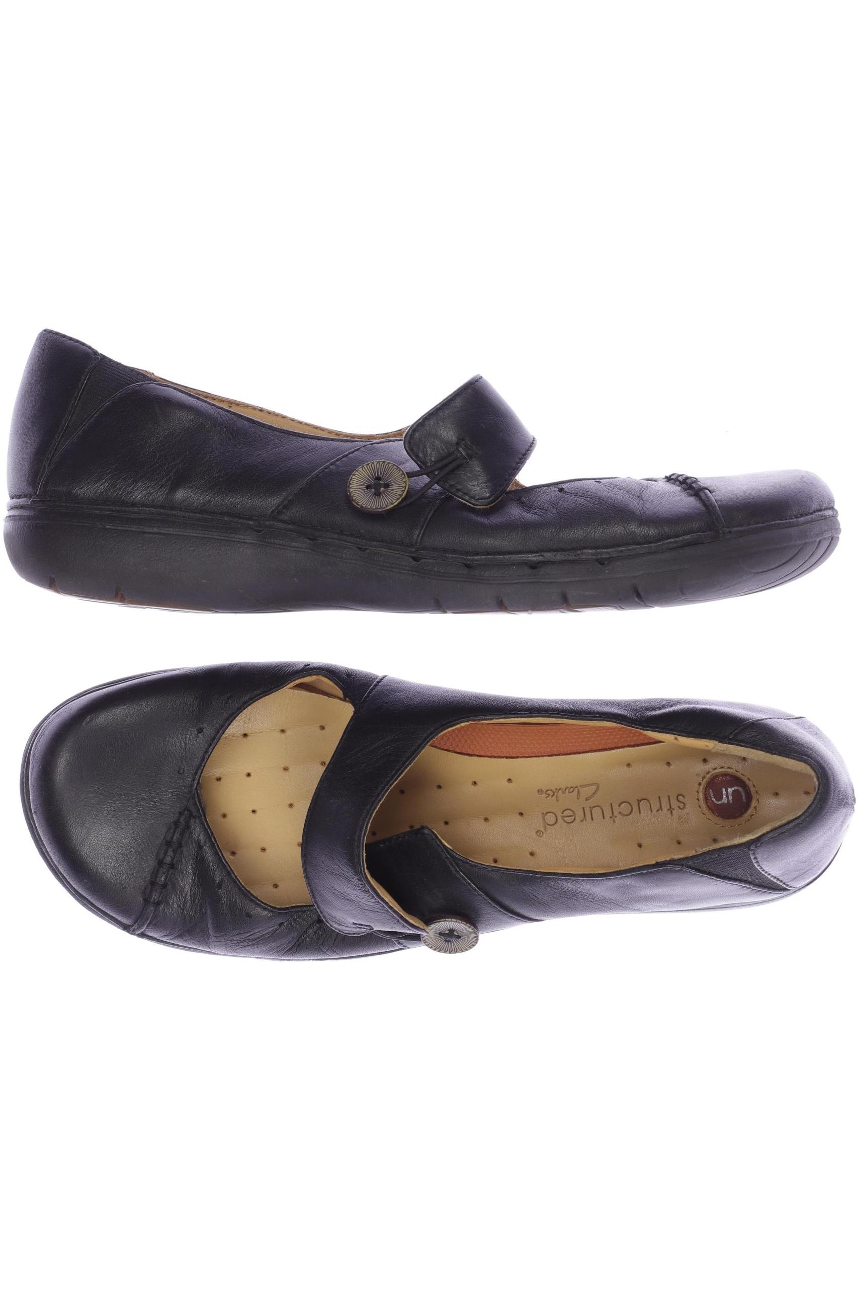 

Clarks Damen Ballerinas, schwarz, Gr. 8